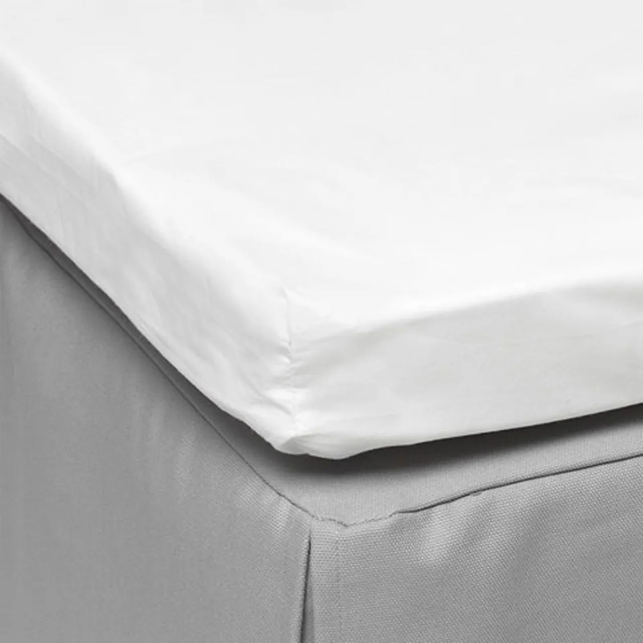 Pousada Percale White dekbedovertrek