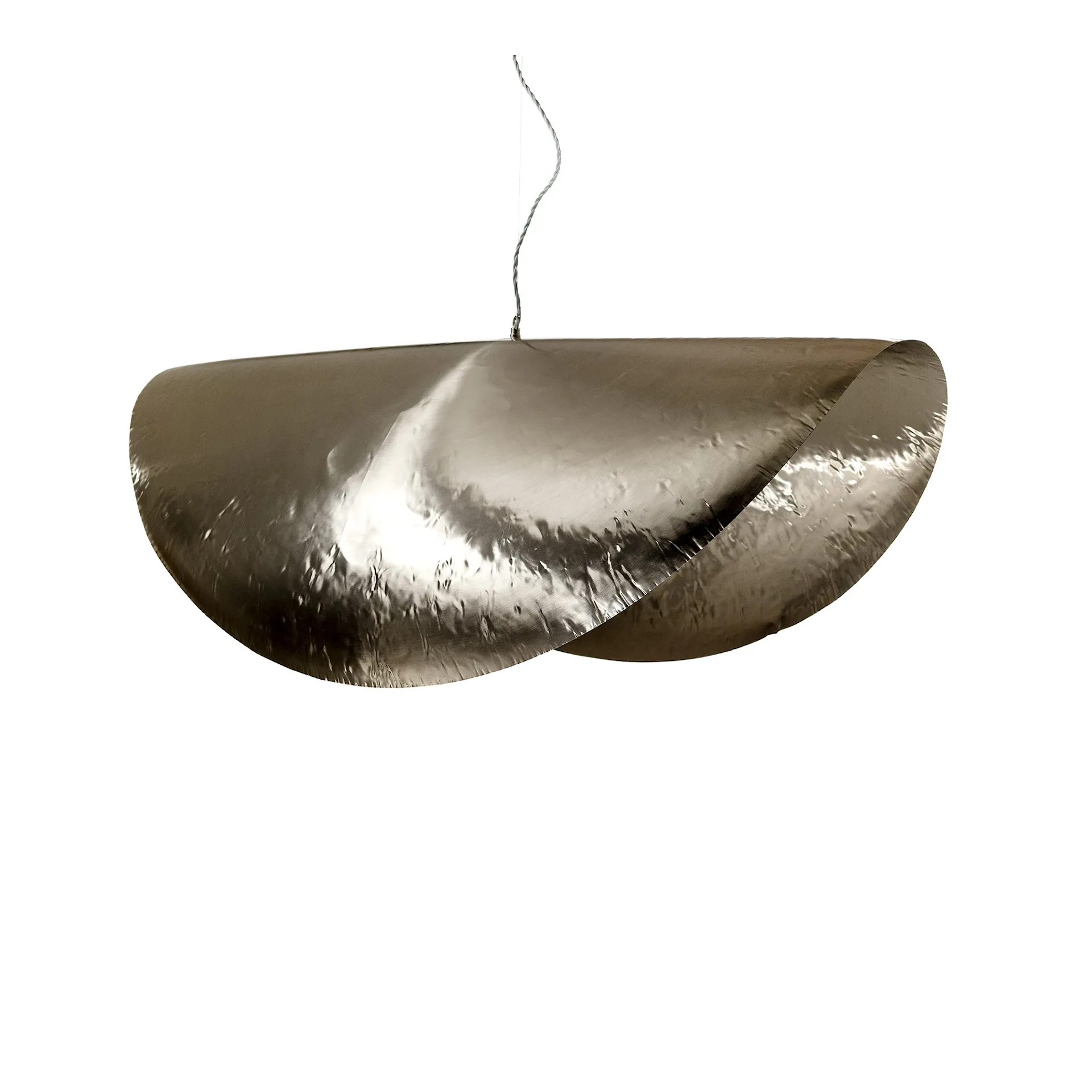 Silver Suspension Lamp - Gervasoni - Paola Navone - NO GA