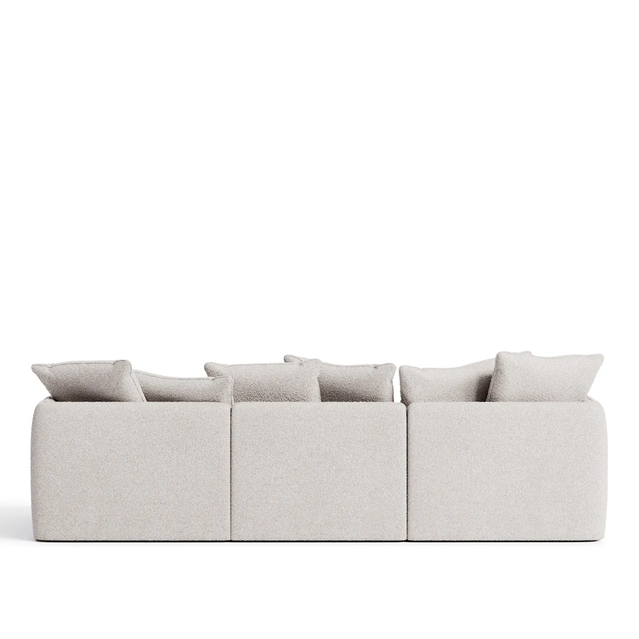 Pavarotti 3-Seater - Ascot White