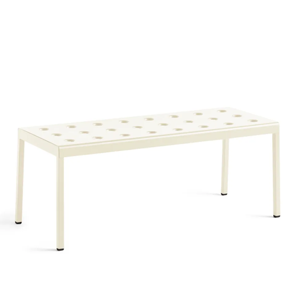 Balcony Low Table L96,5xW41xH39 - Chalk Beige