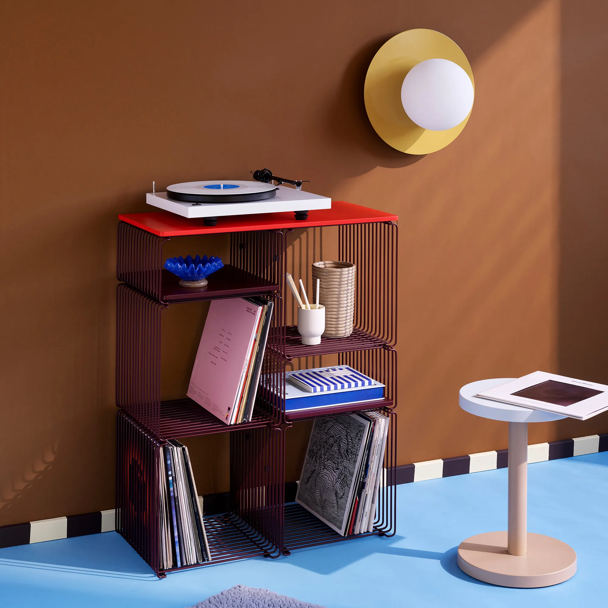 Panton Wire Single Shelf 19 cm - 7