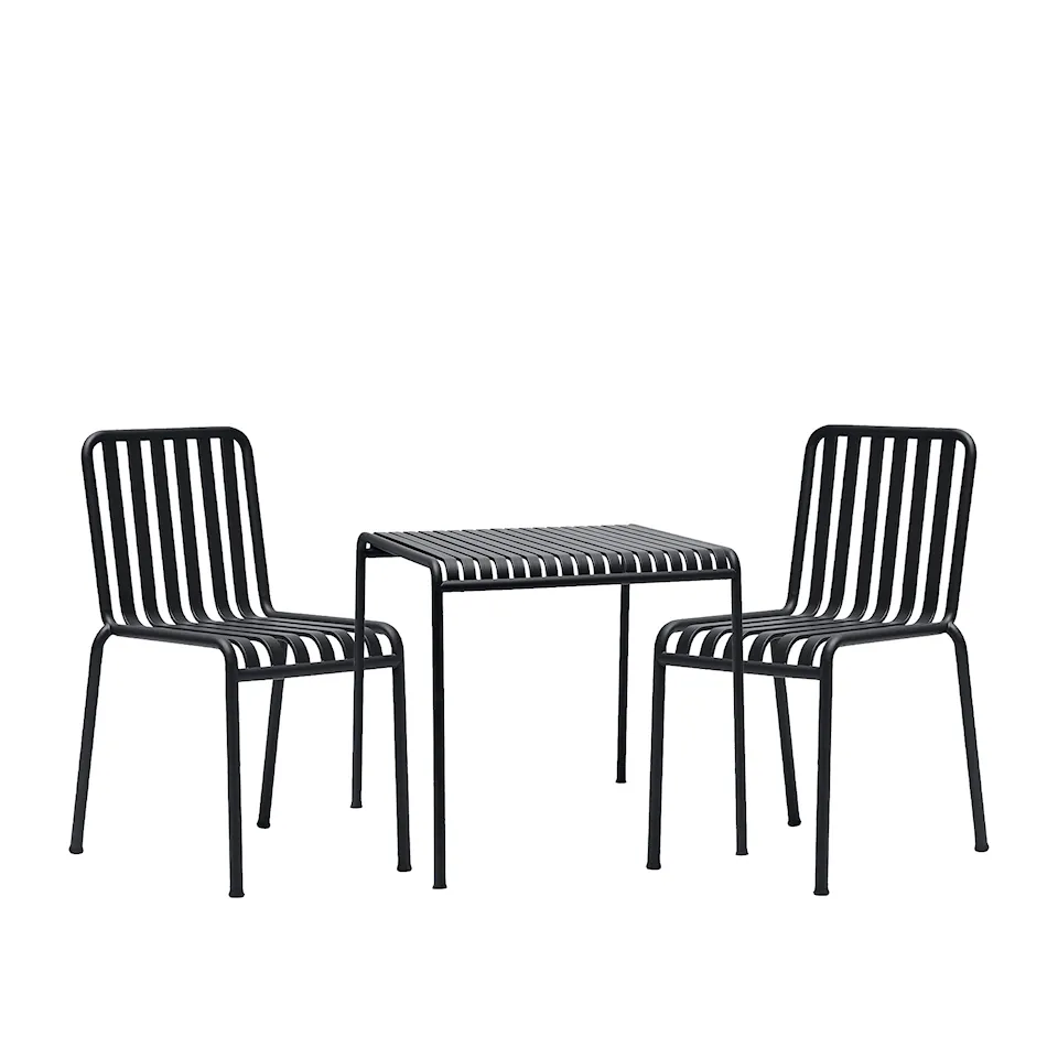 Palissade dining set with table & 2 chairs