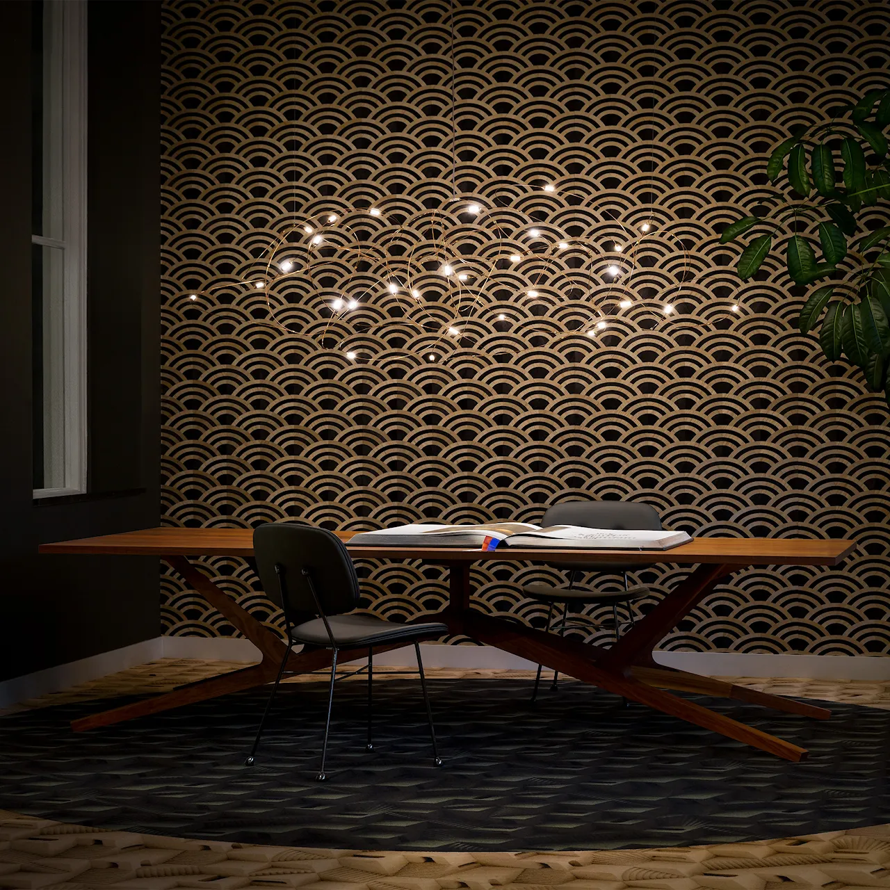 Flock of Light 31 Chandelier