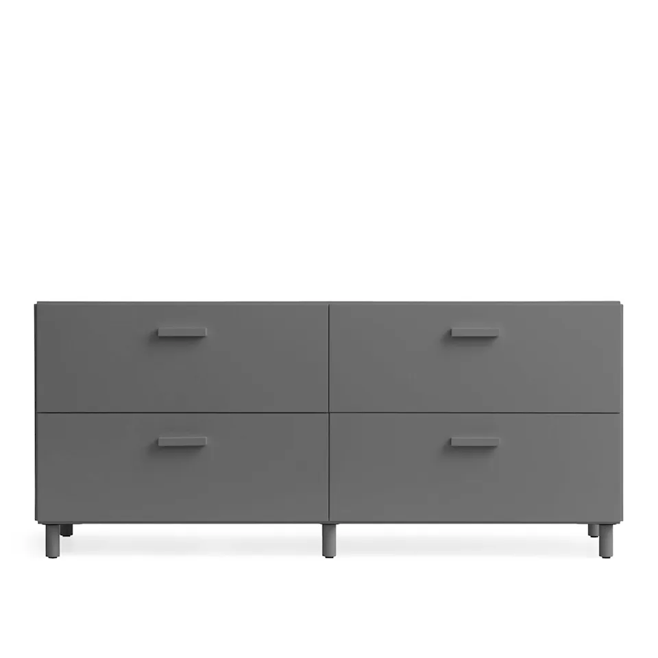 Relief Chest of Drawers Low Legs