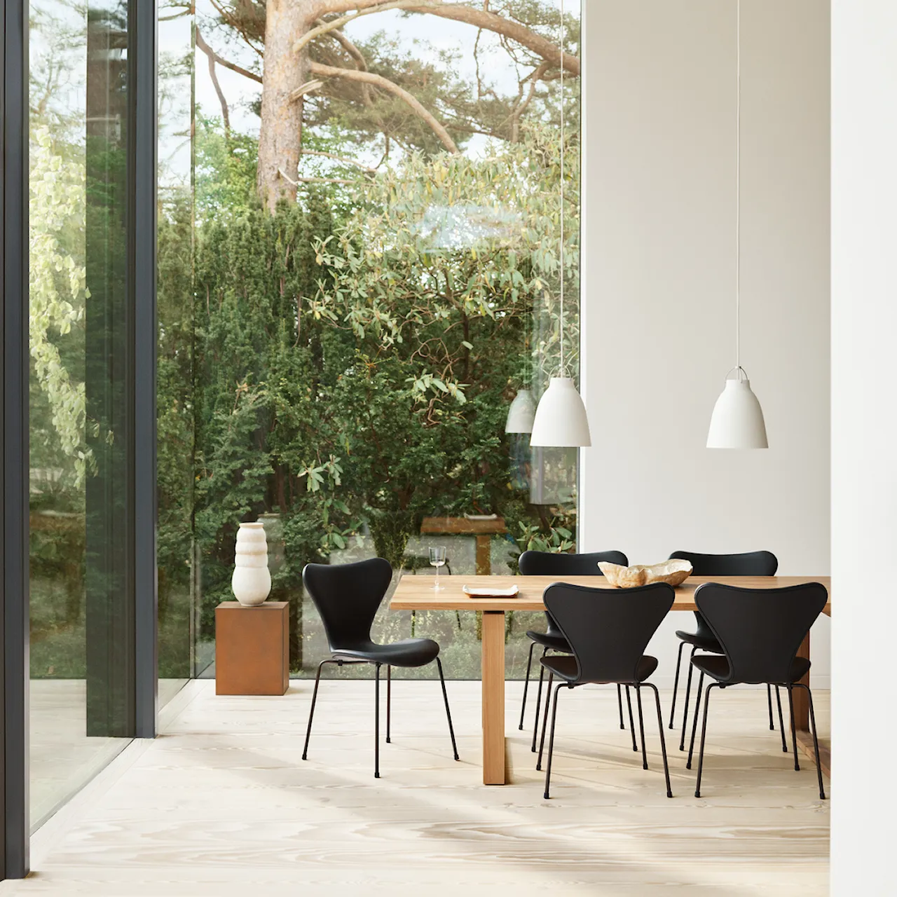 Series 7 stoel 3107 volledig gestoffeerd
