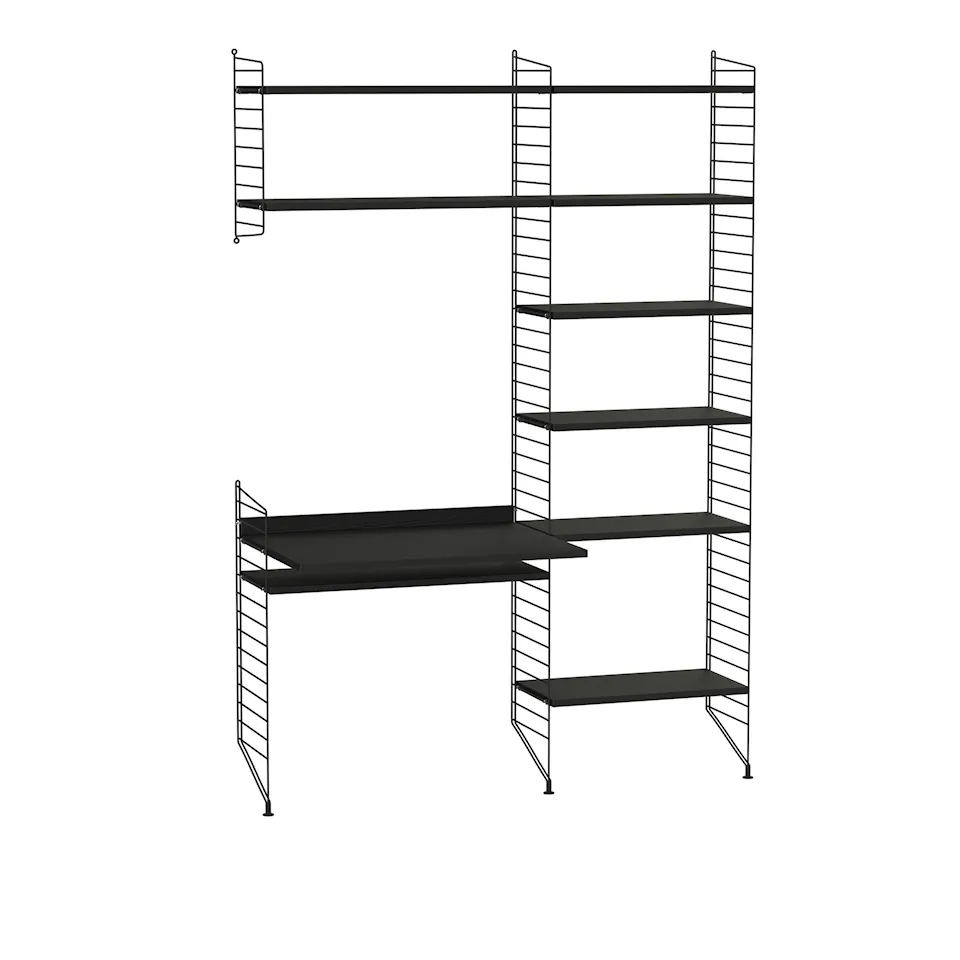 Office shelving system G black/black