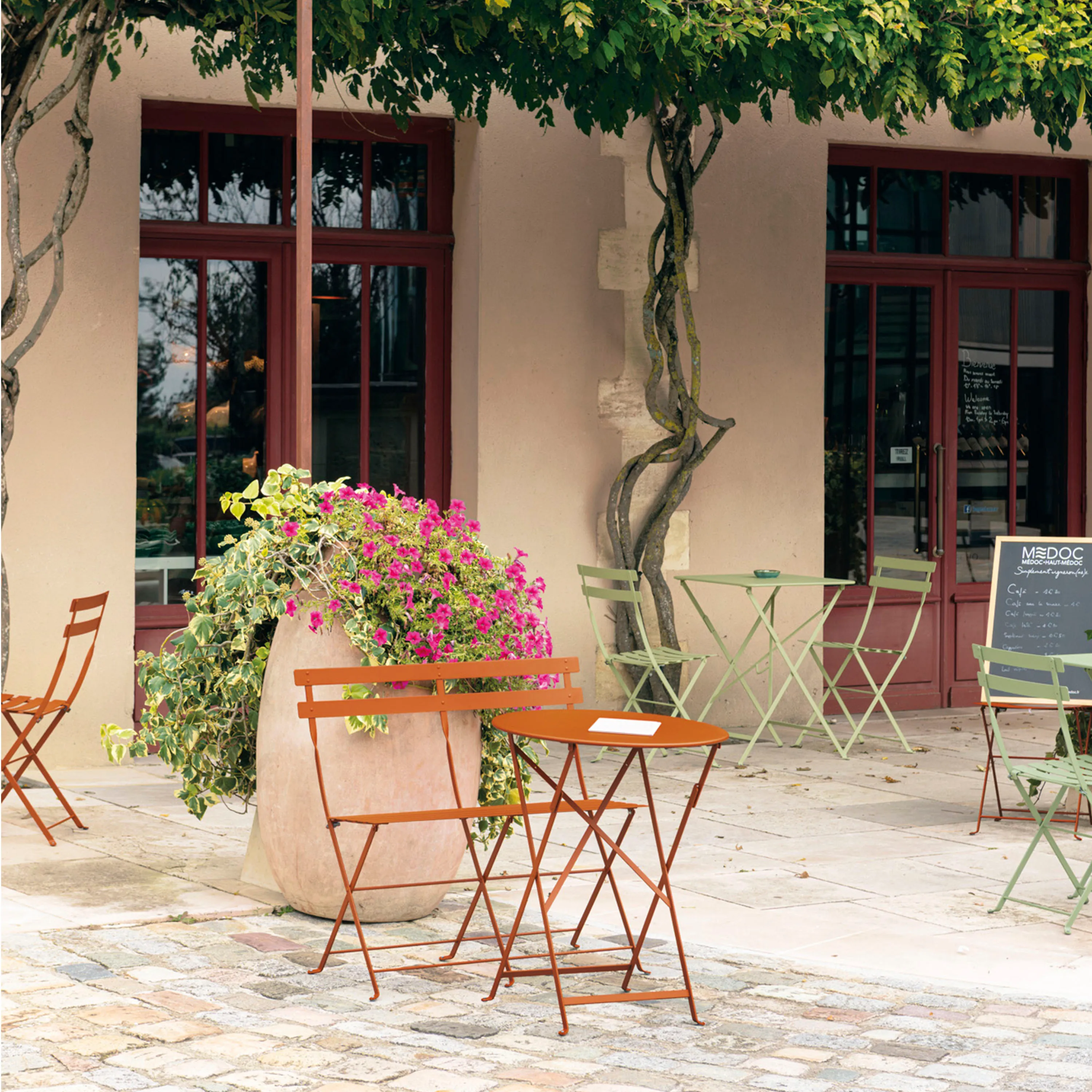 Bistro eettafel voor buiten Ø 60 cm - 4