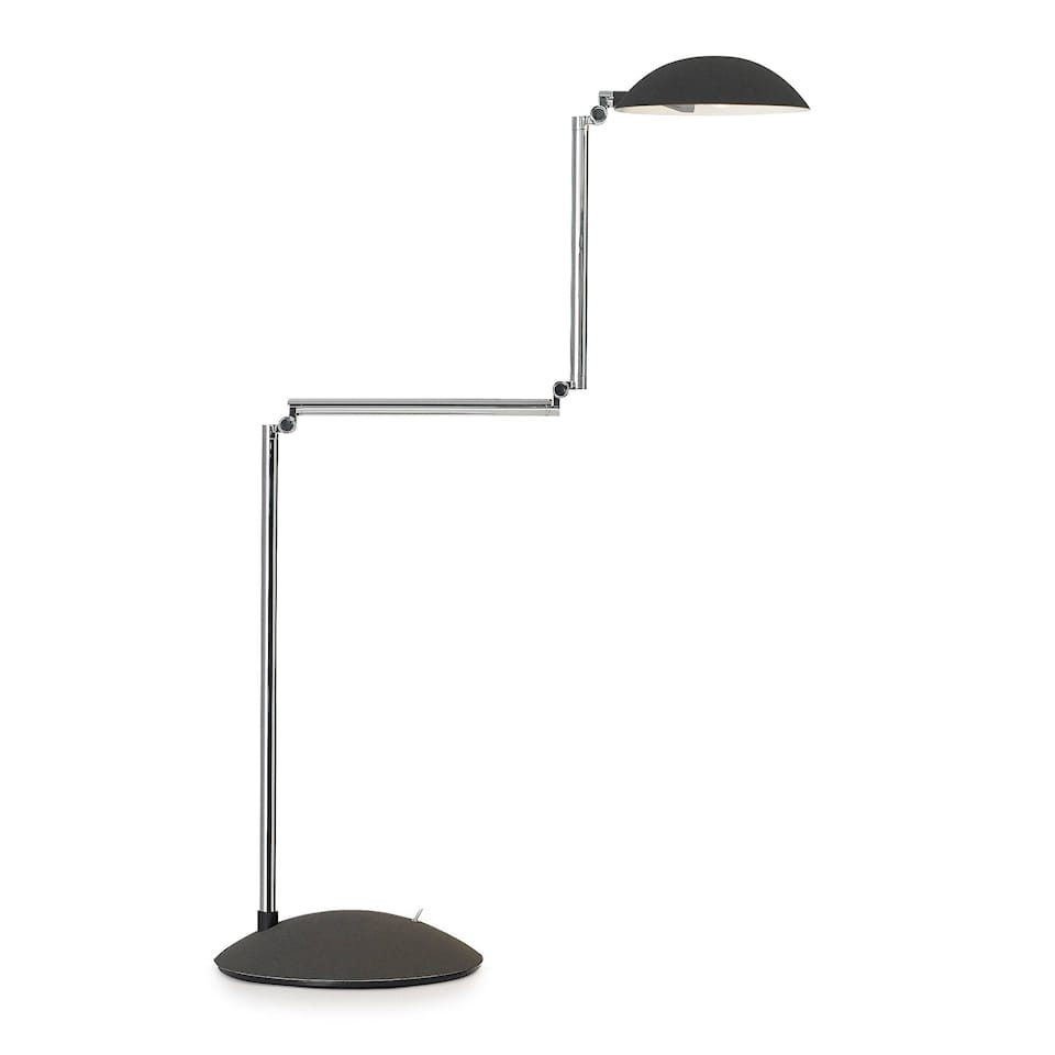 Orbis Table Lamp Black/Chrome