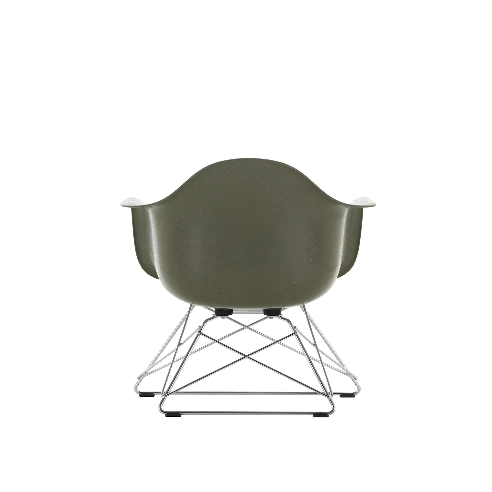 Eames Fiberglass Armchair LAR White - Vitra - Charles & Ray Eames - NO GA