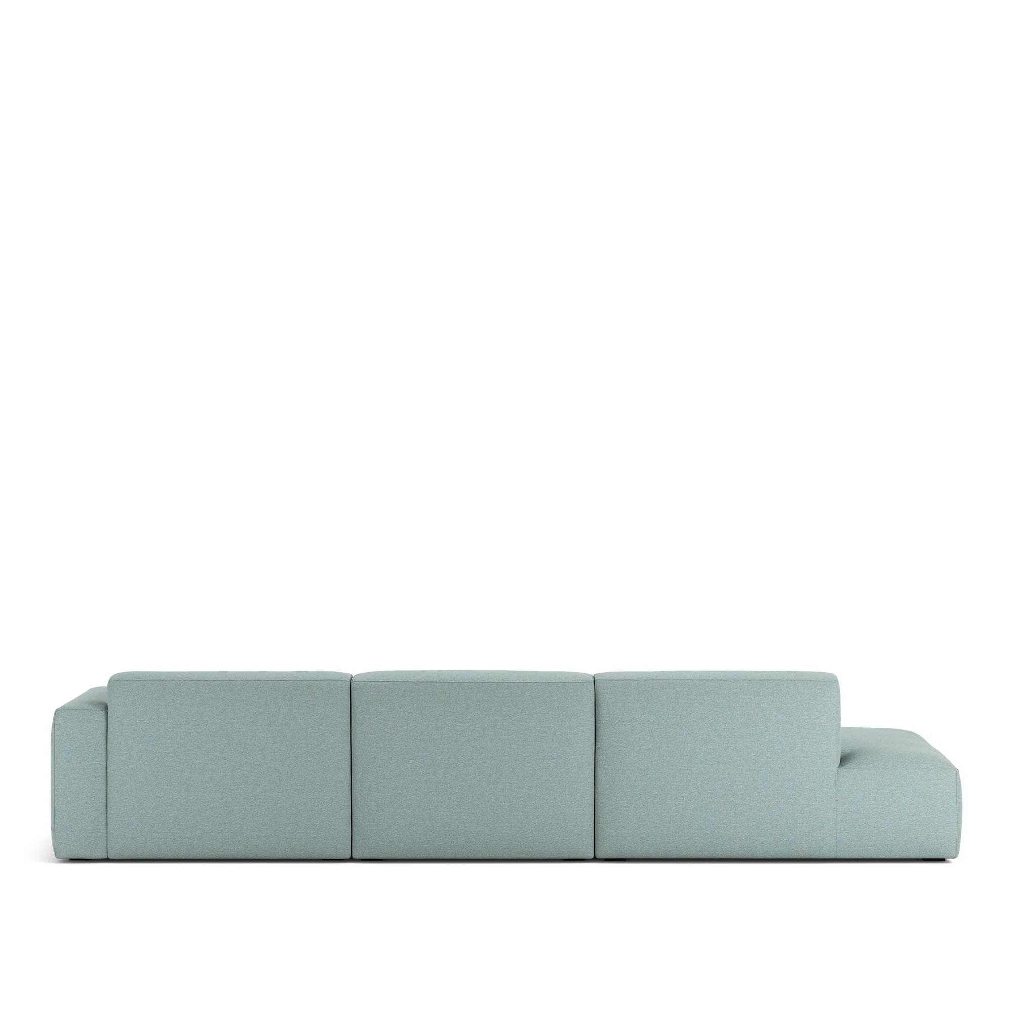 Brick 3-Seater Chaise Lounge Open End Left - 6