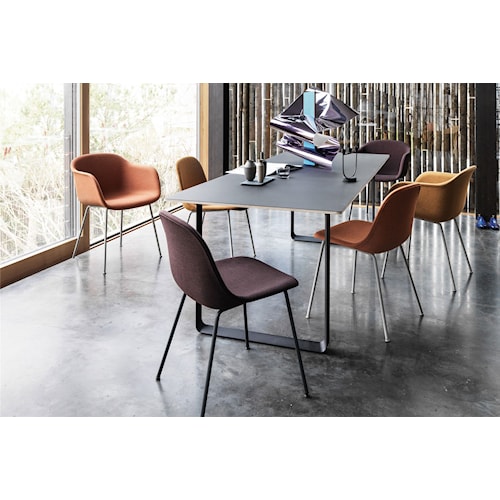 Buy Fiber Armchair Tube Base from Muuto NO GA