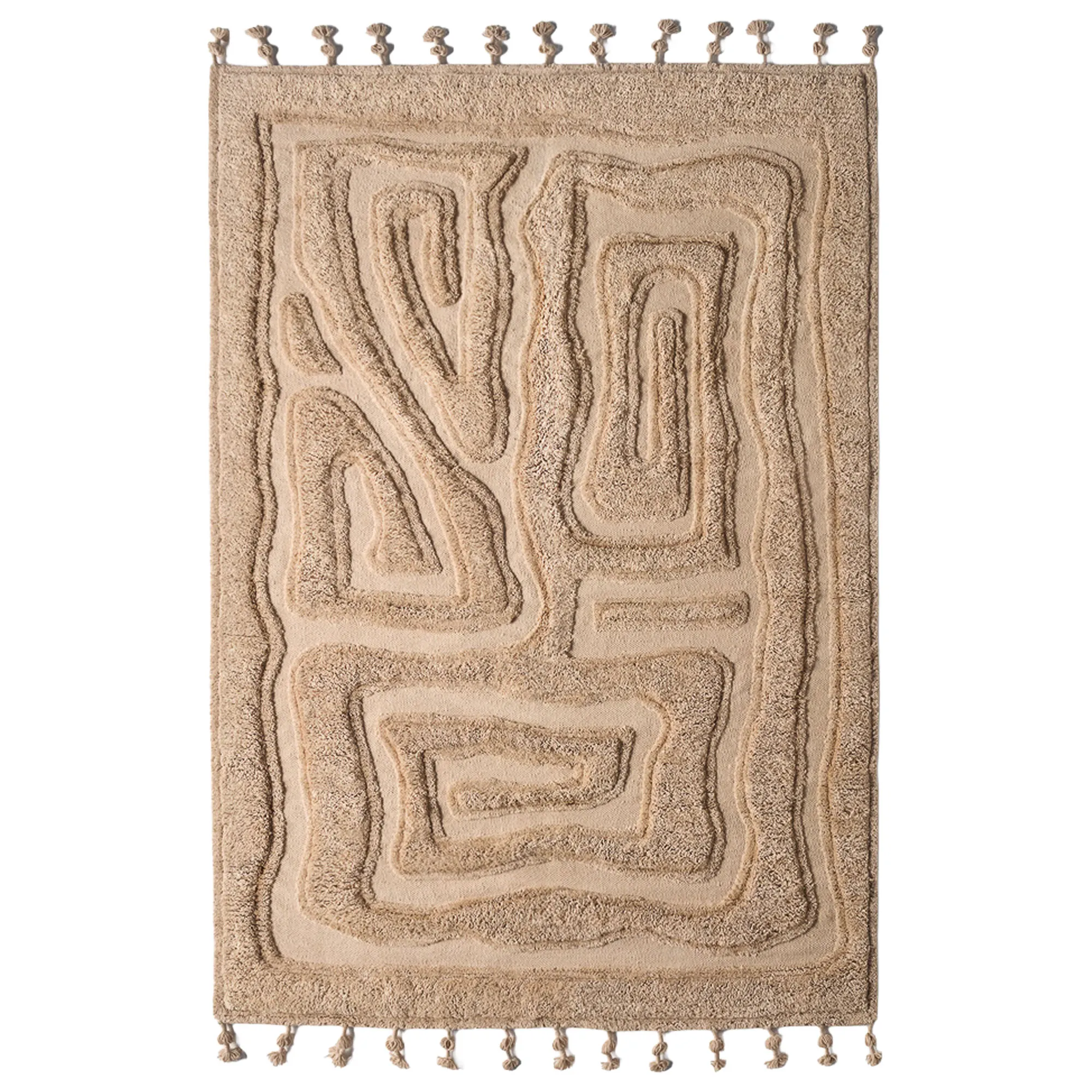 Dusty Deco Rug Sample - 1