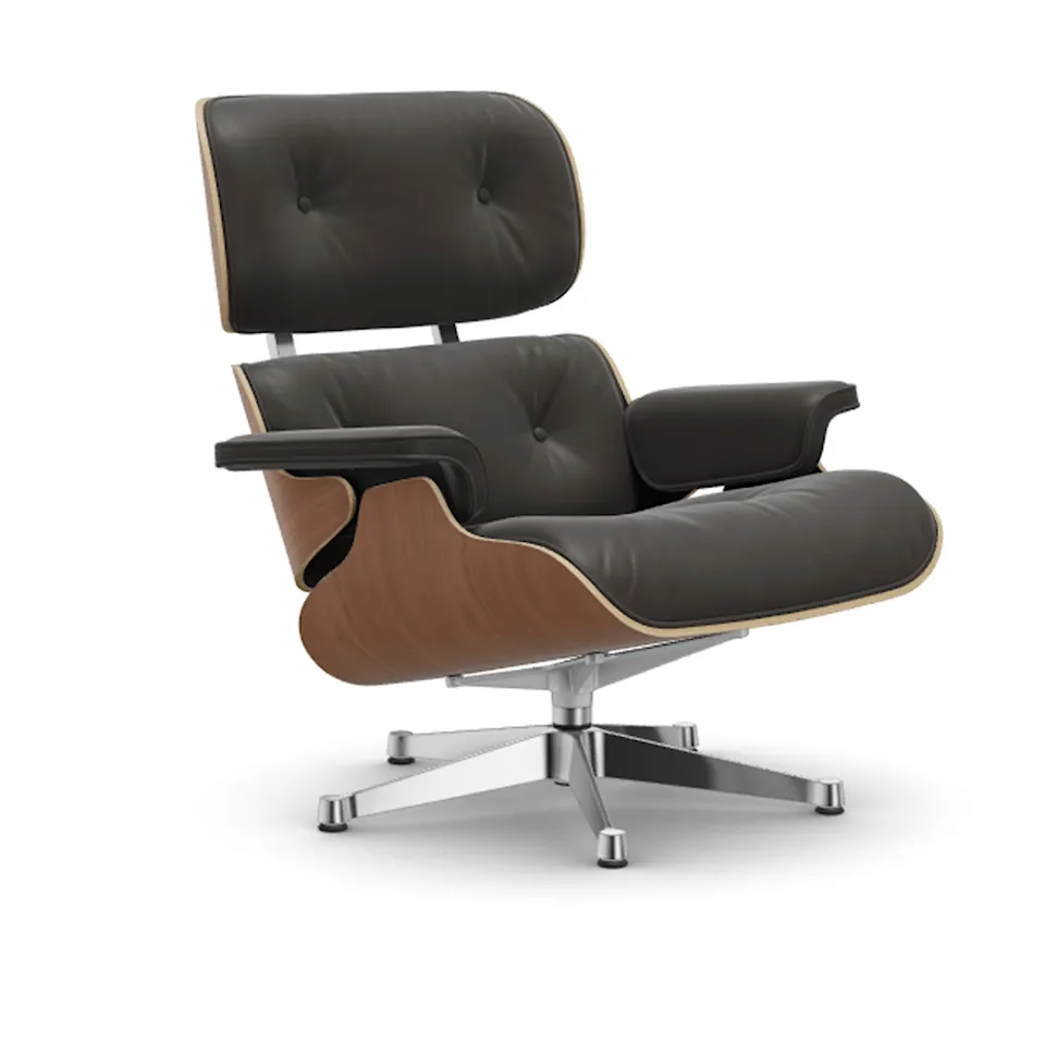 Eames Lounge Chair Cherry Polished