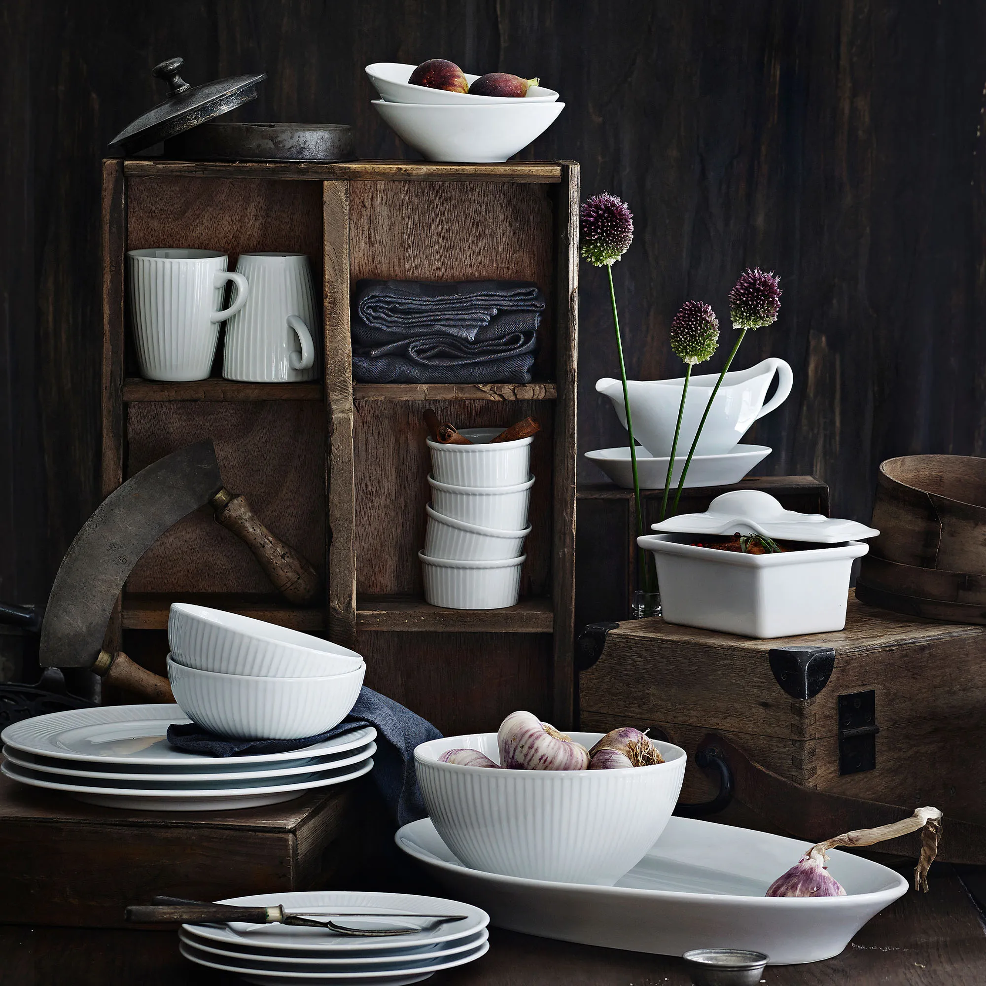 Series originale ramekin low white - 2