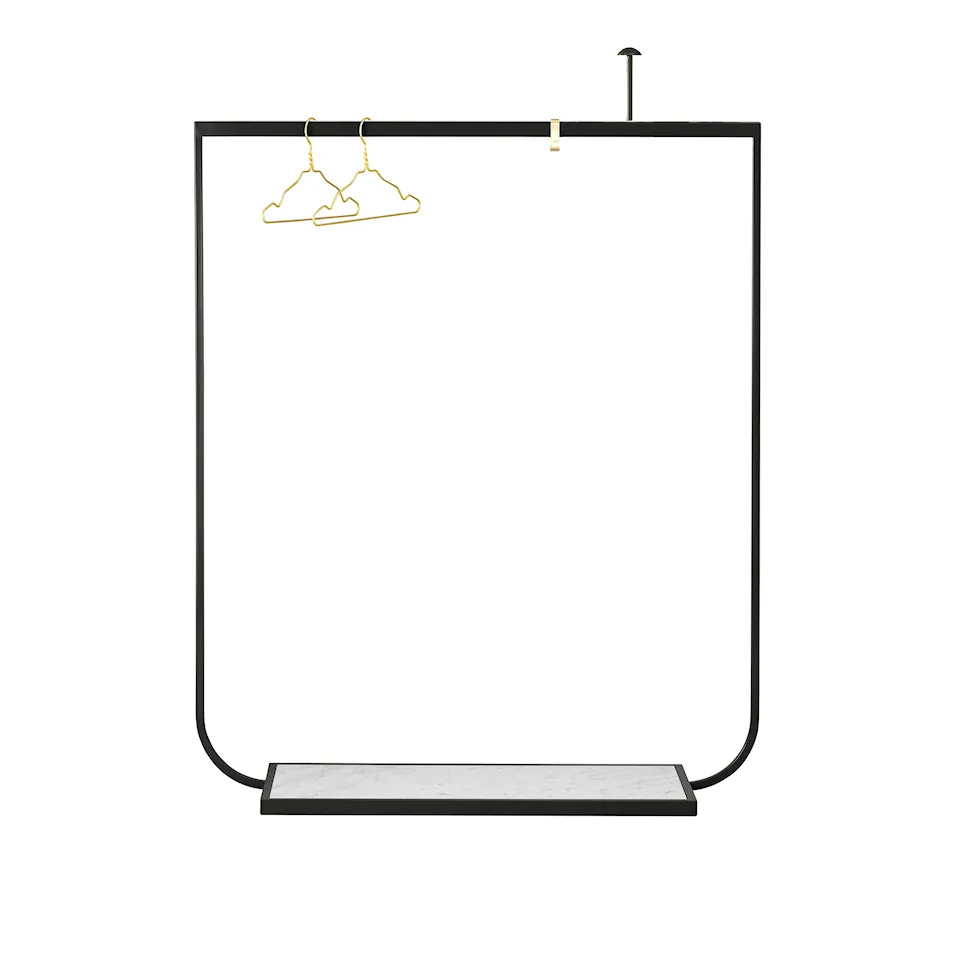 Tati Coat Rack Large Carrara Marble