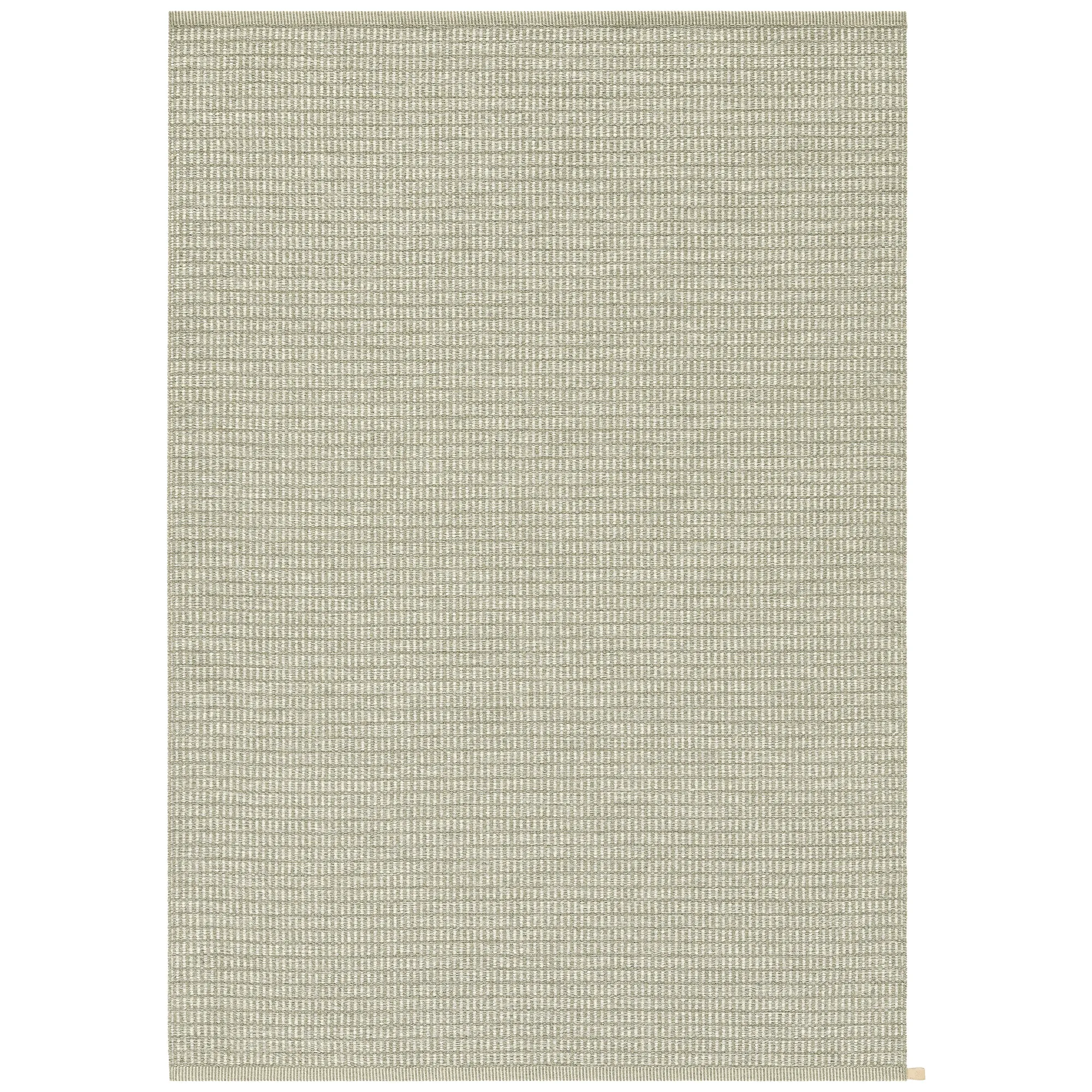 Post Icon Linen Beige 882 Wool Rug - 1
