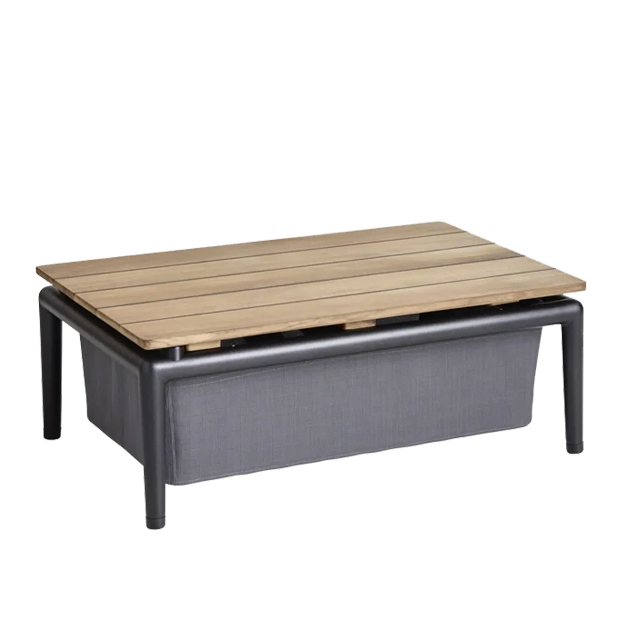 Conic Box Table Grey - 1