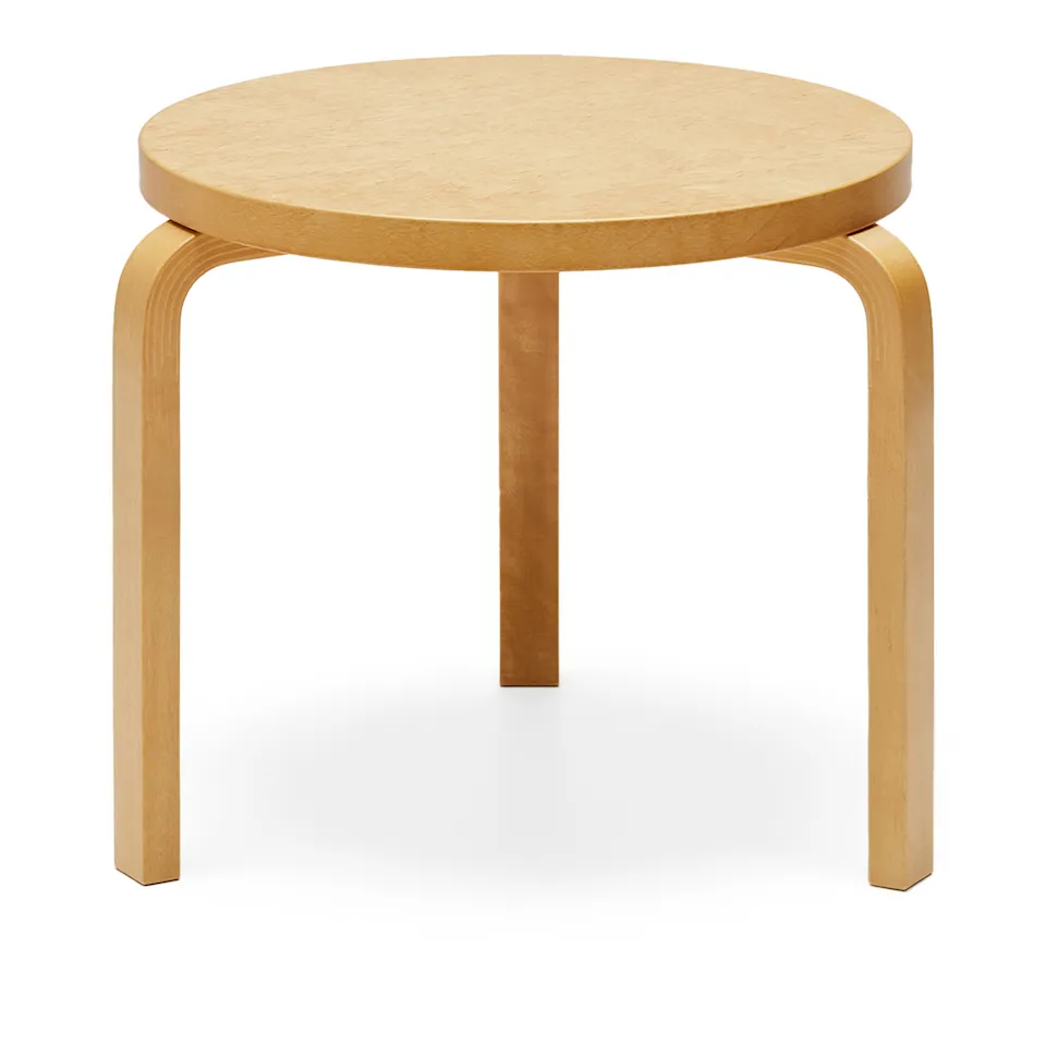 Table 90D Curly Birch Exclusive Edition eettafel