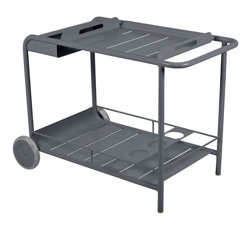 Luxembourg Side Bar/Trolley Bar, Anthracite