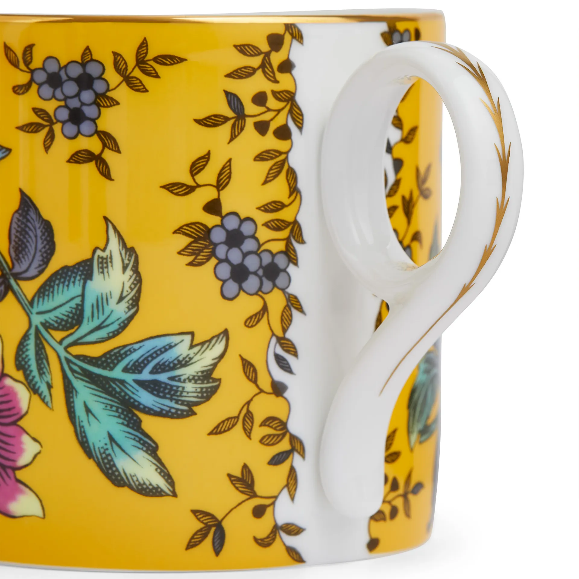 Wonderlust Yellow Tonquin Mug Large - Wedgwood - NO GA