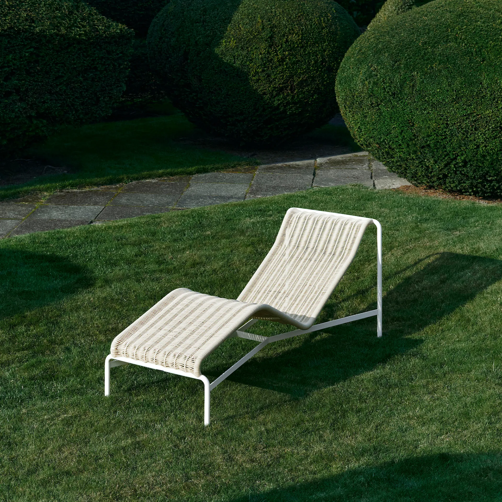 Palissade Cord chaise longue hoes - HAY - NO GA