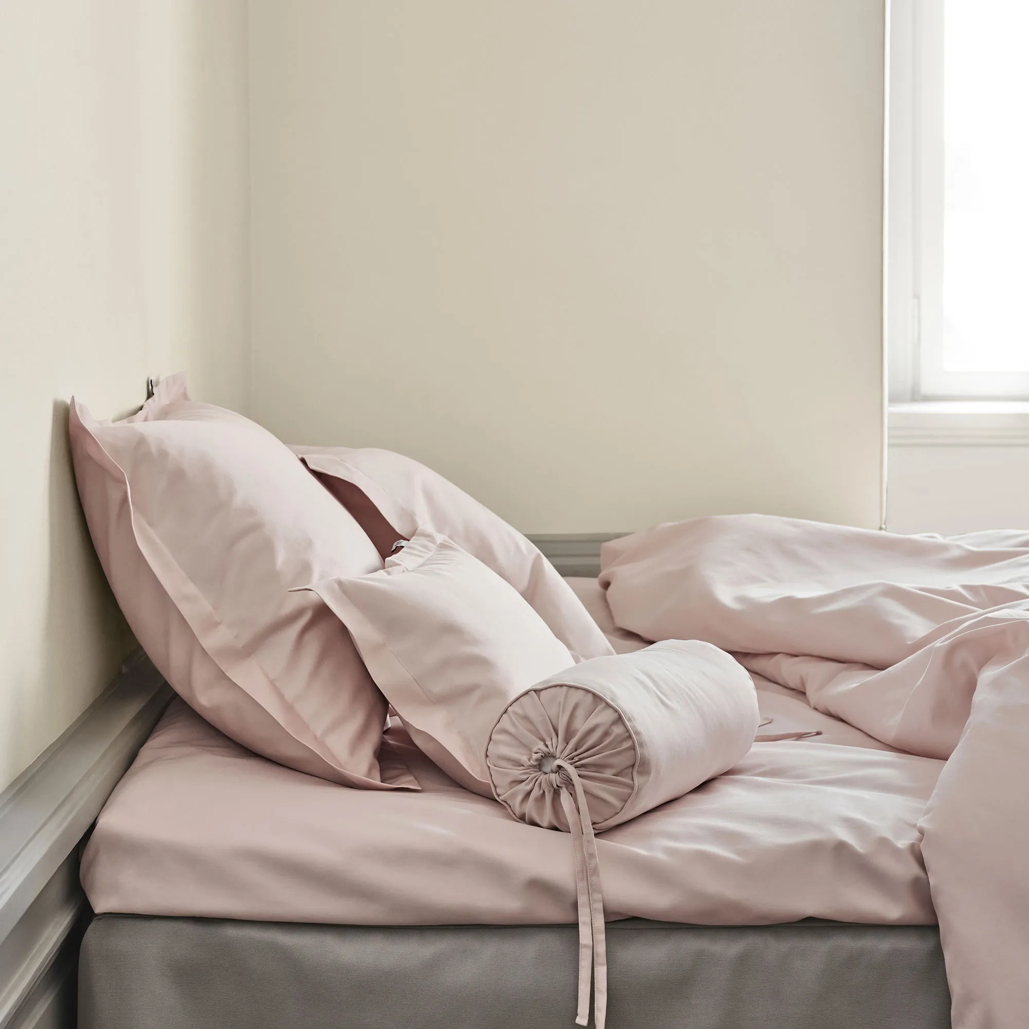 Satina Duvet cover Pink - 3
