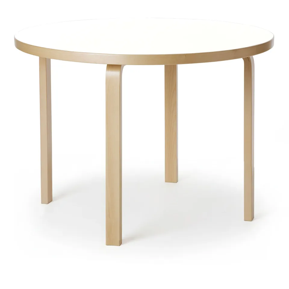 Aalto Table Round 90A spisebord