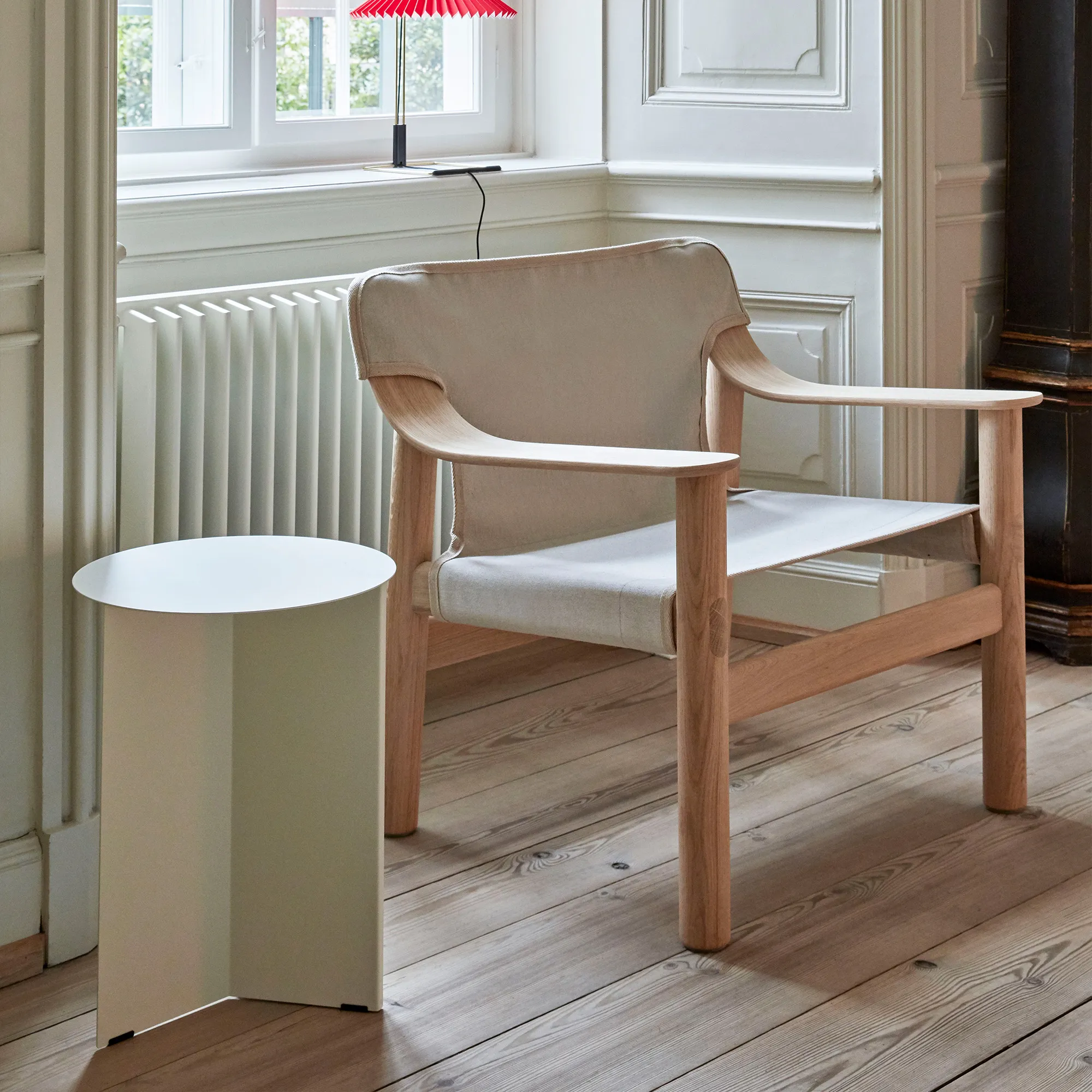 Slit Coffee Table Round High - 11