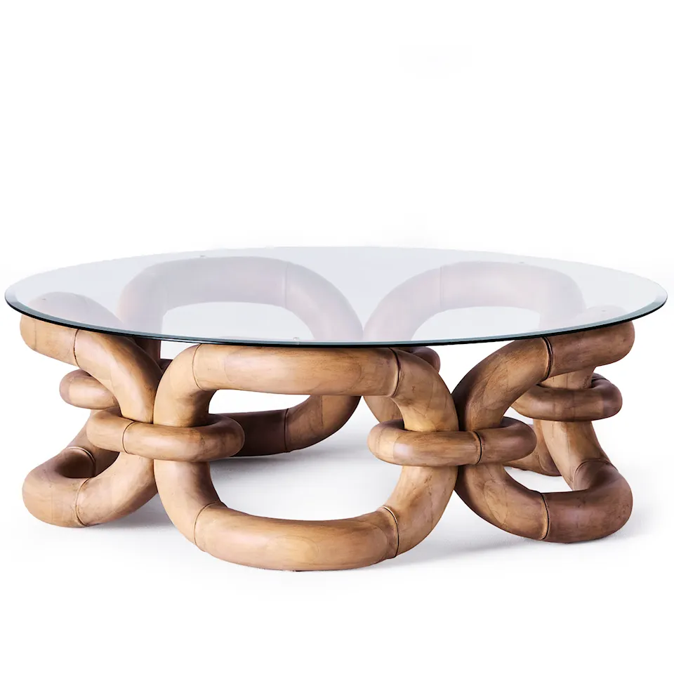 DD Bamboo Bracelet Sofa Table