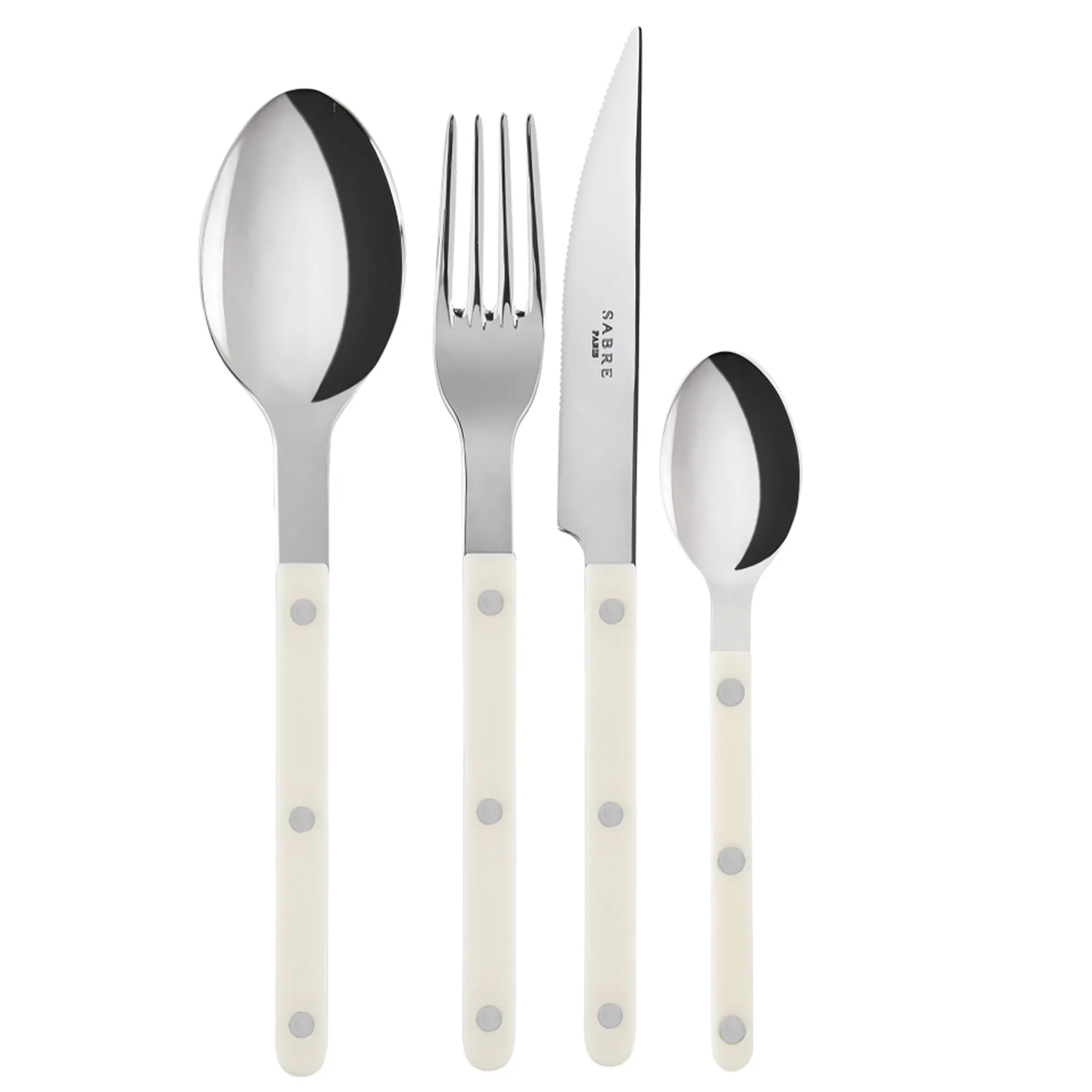 Bistrot Solid Cutlery Set 4 Pieces - 1