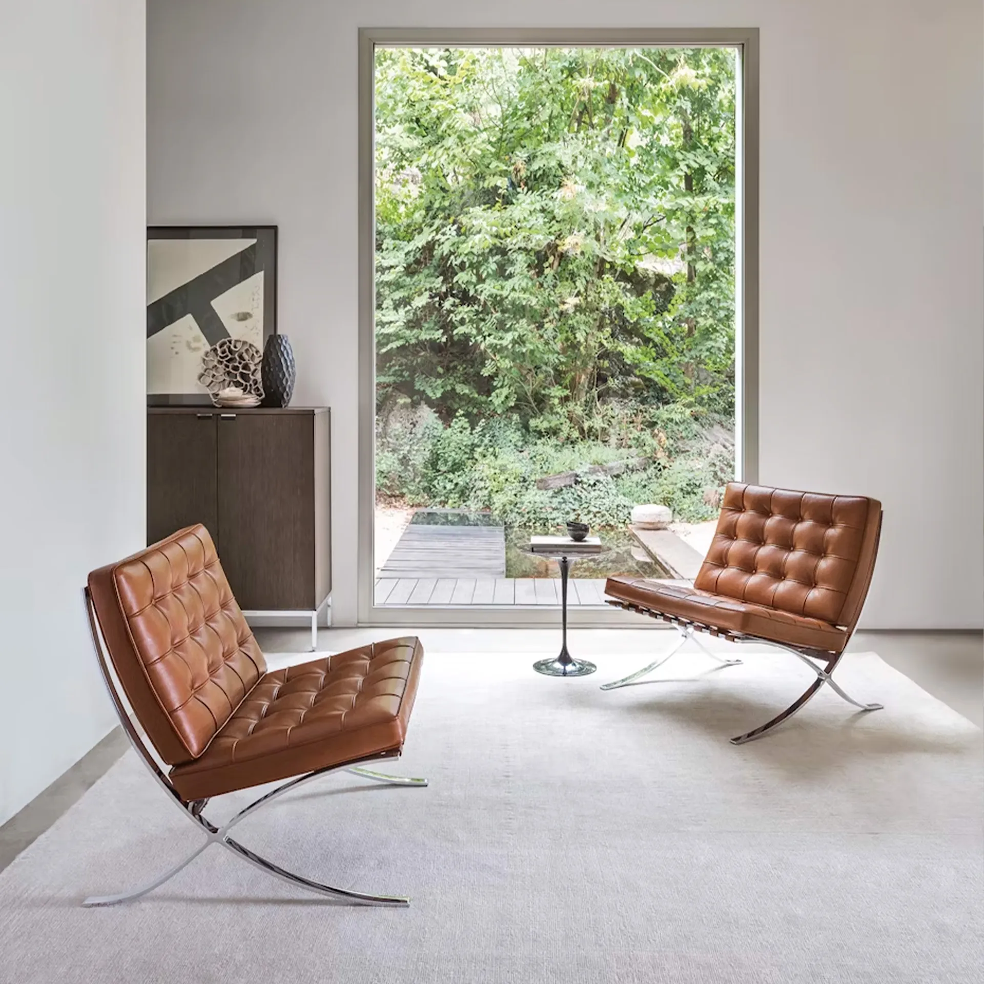 Barcelona Lounge Chair - Knoll - Ludwig Mies van der Rohe - NO GA