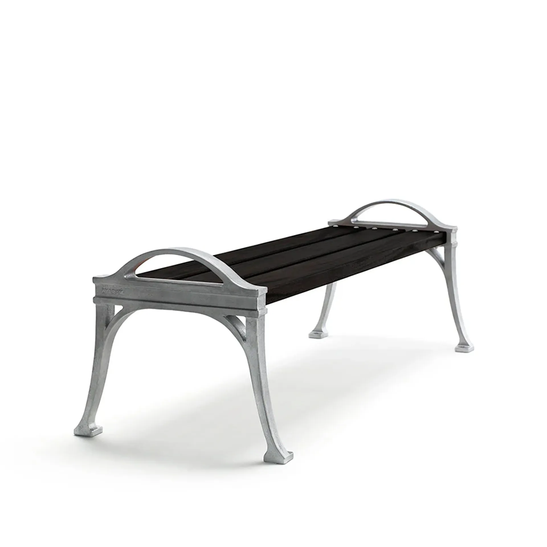 Lessebo Bench Black Lacquered Mahogany - Byarums Bruk - NO GA