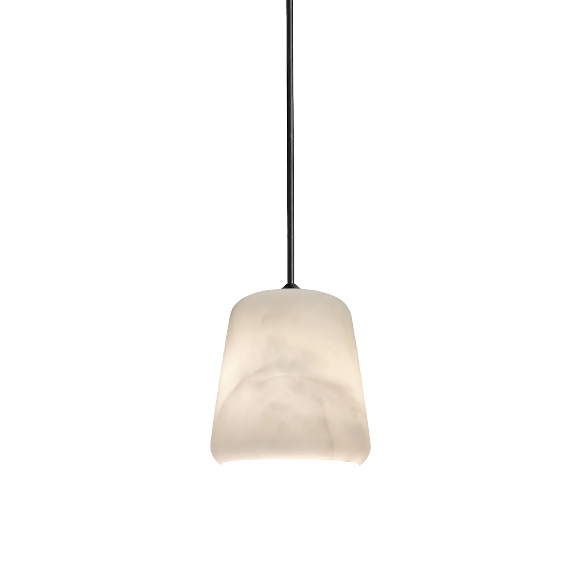 Material pendant lamp black cable - 1