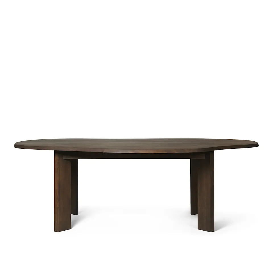 Tarn eettafel donker gebeitst beukenhout