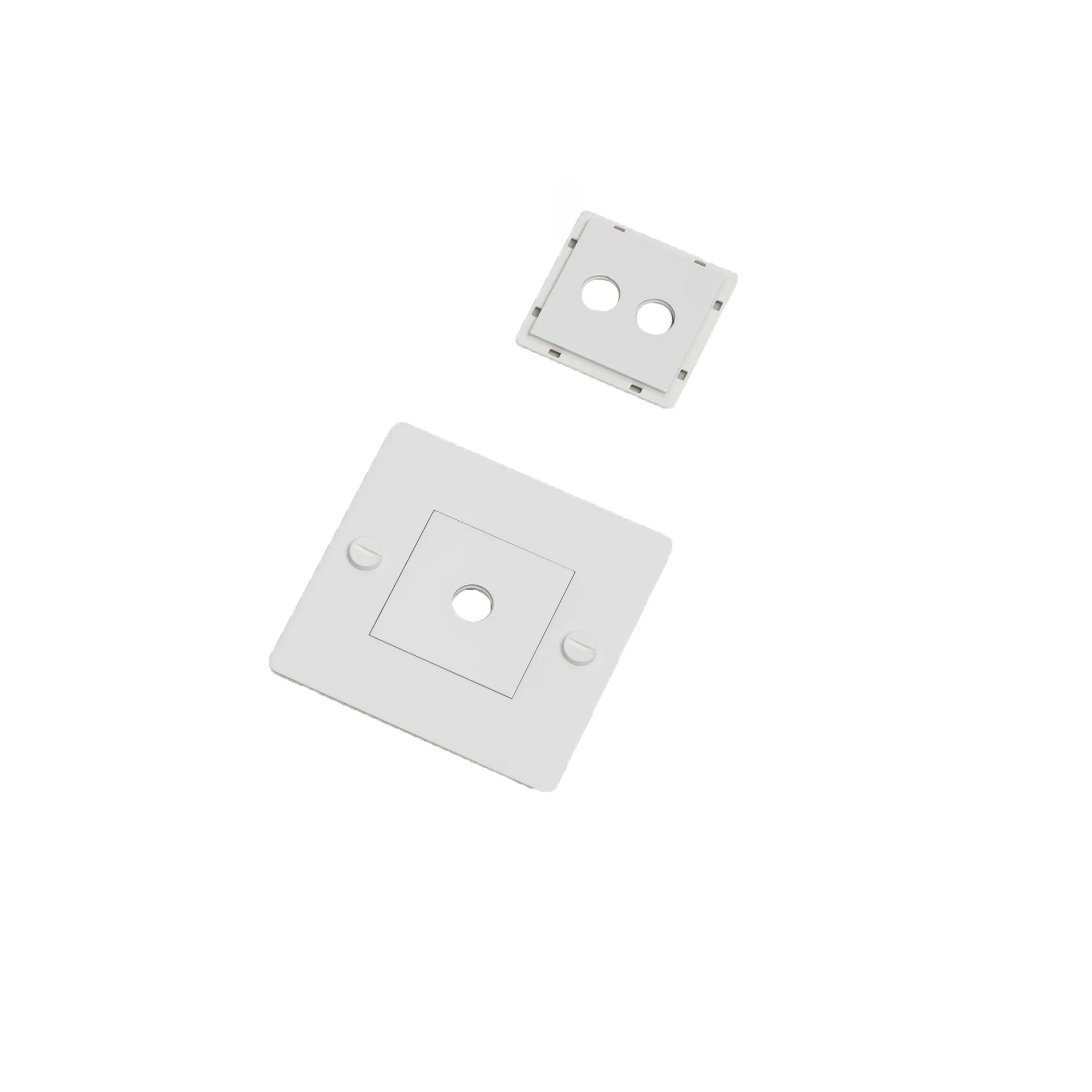 1G Wall Plate Horizontal With Infills - 1