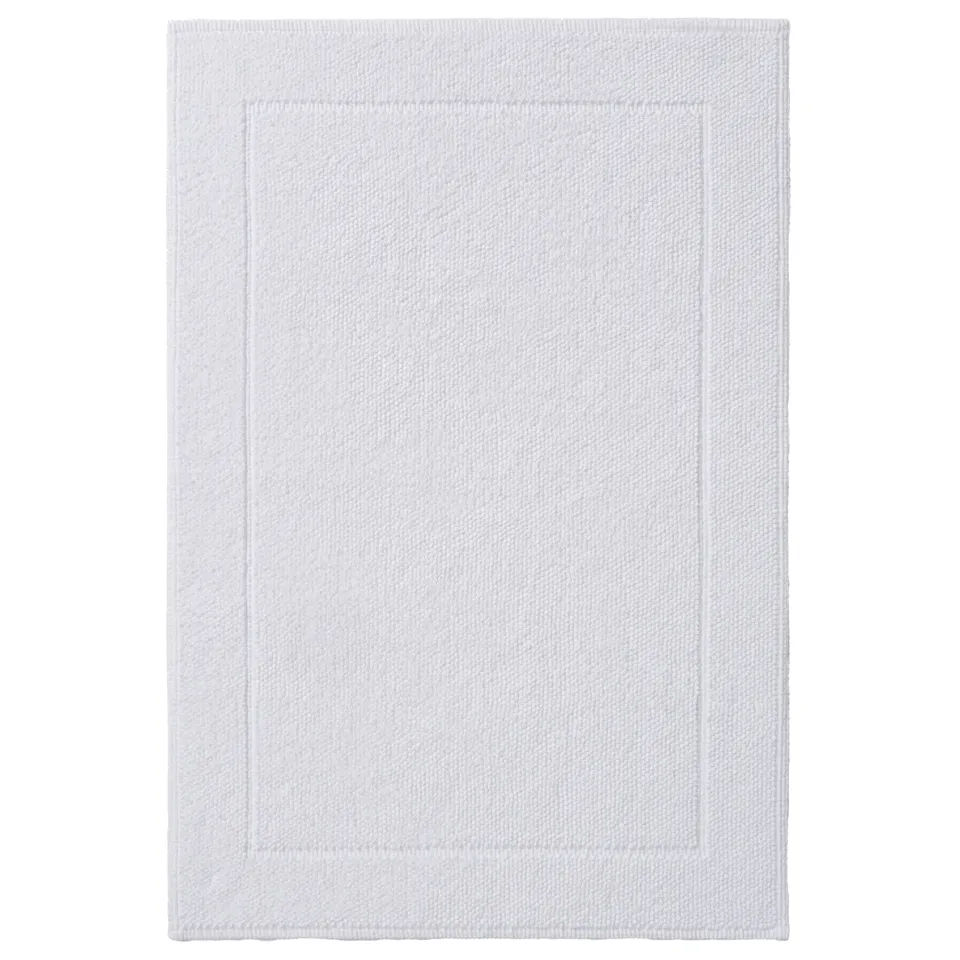 Portofino White bath mat