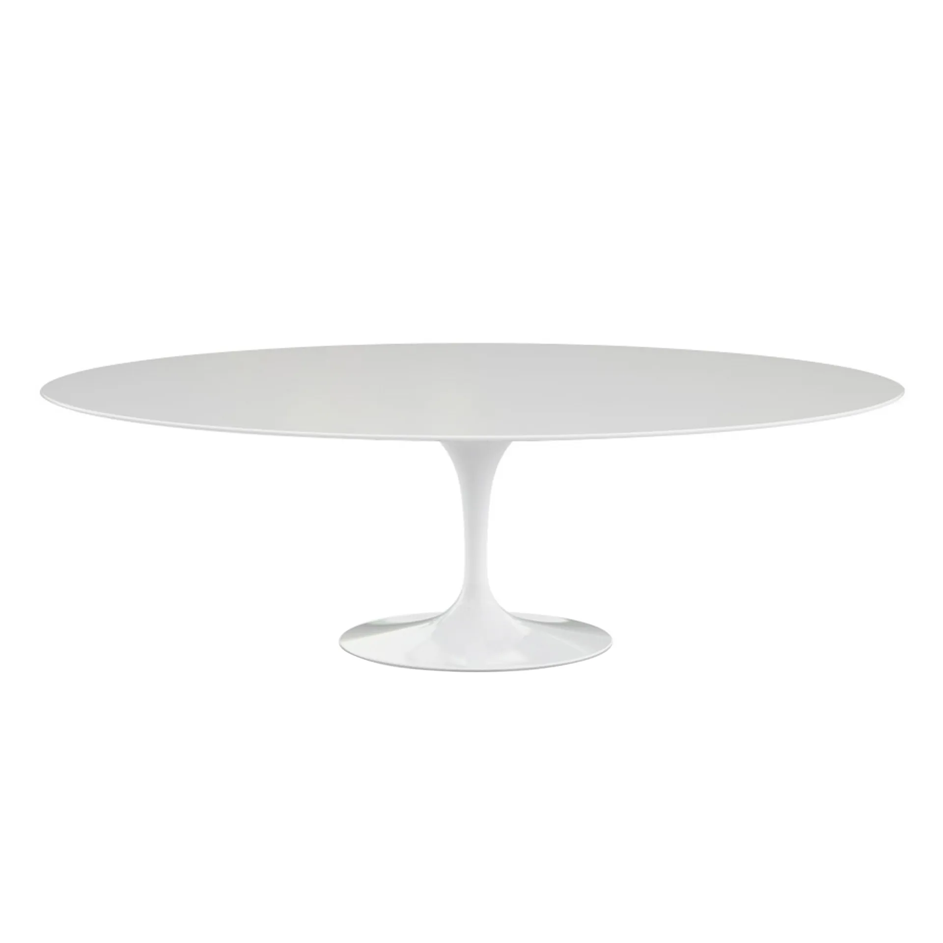 Saarinen Oval Table - White - Knoll - Eero Saarinen - NO GA