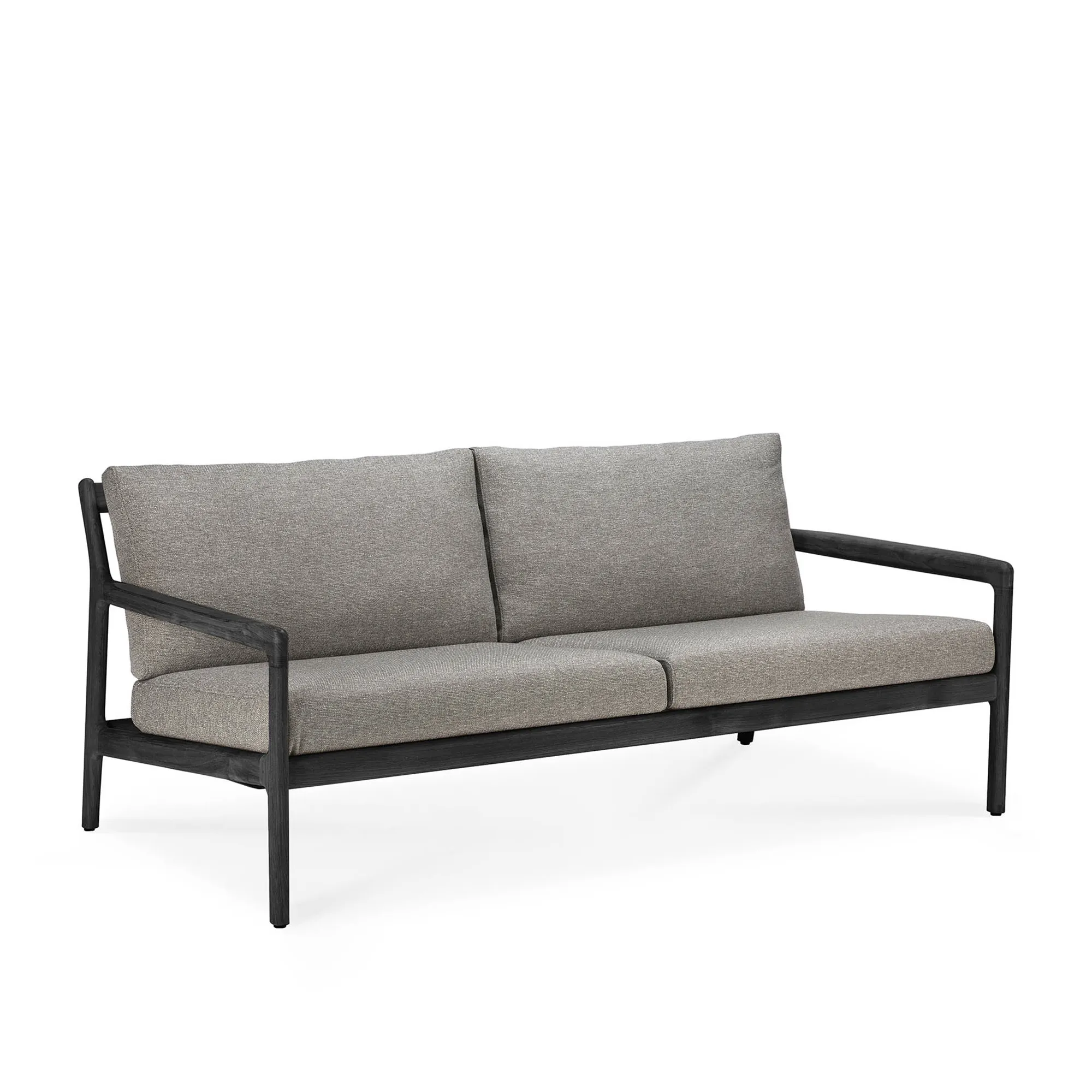 Jack Outdoor Sofa 2-seater Black Teak