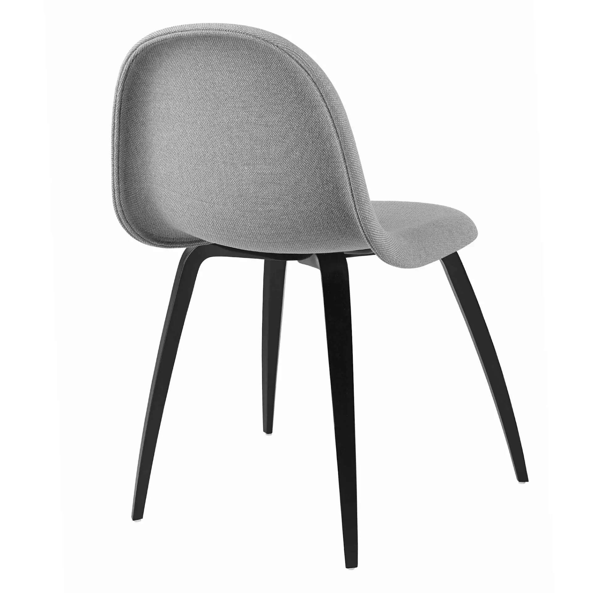 3D Dining Chair Wood Base - Upholstered - Gubi - NO GA