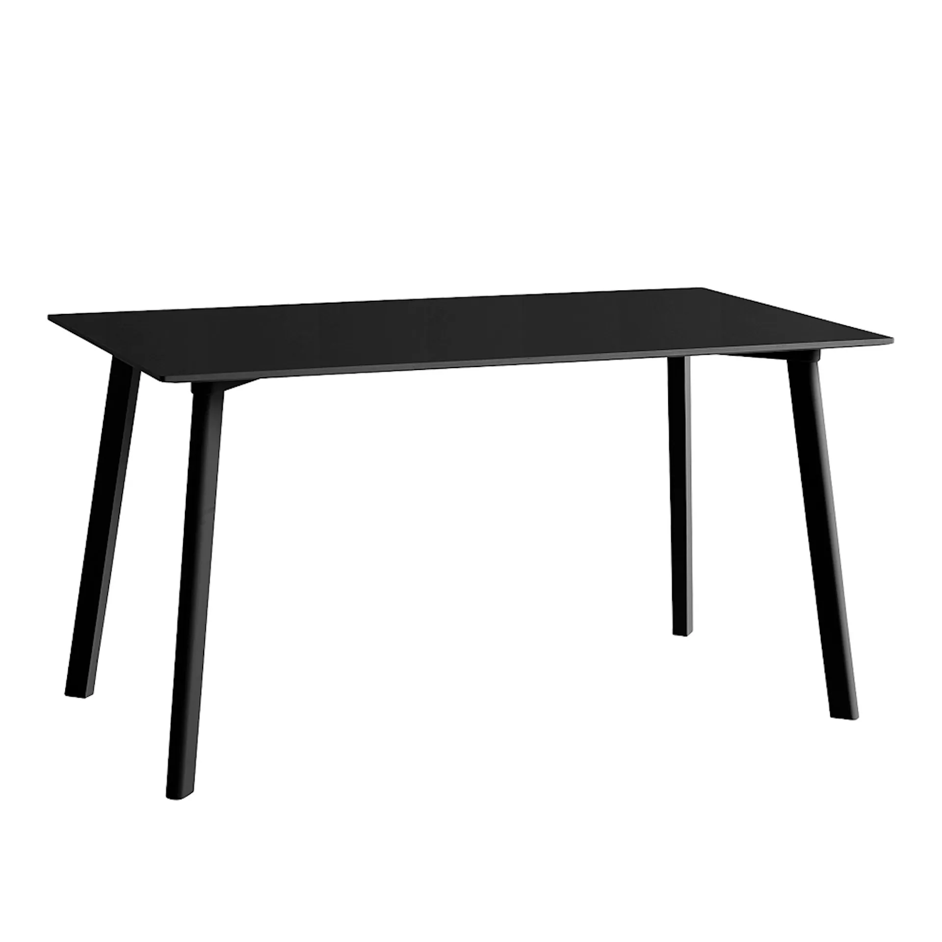 CPH Deux 210 2.0 Table 140 cm Ink Black Laminate - HAY - Ronan & Erwan Bouroullec - NO GA