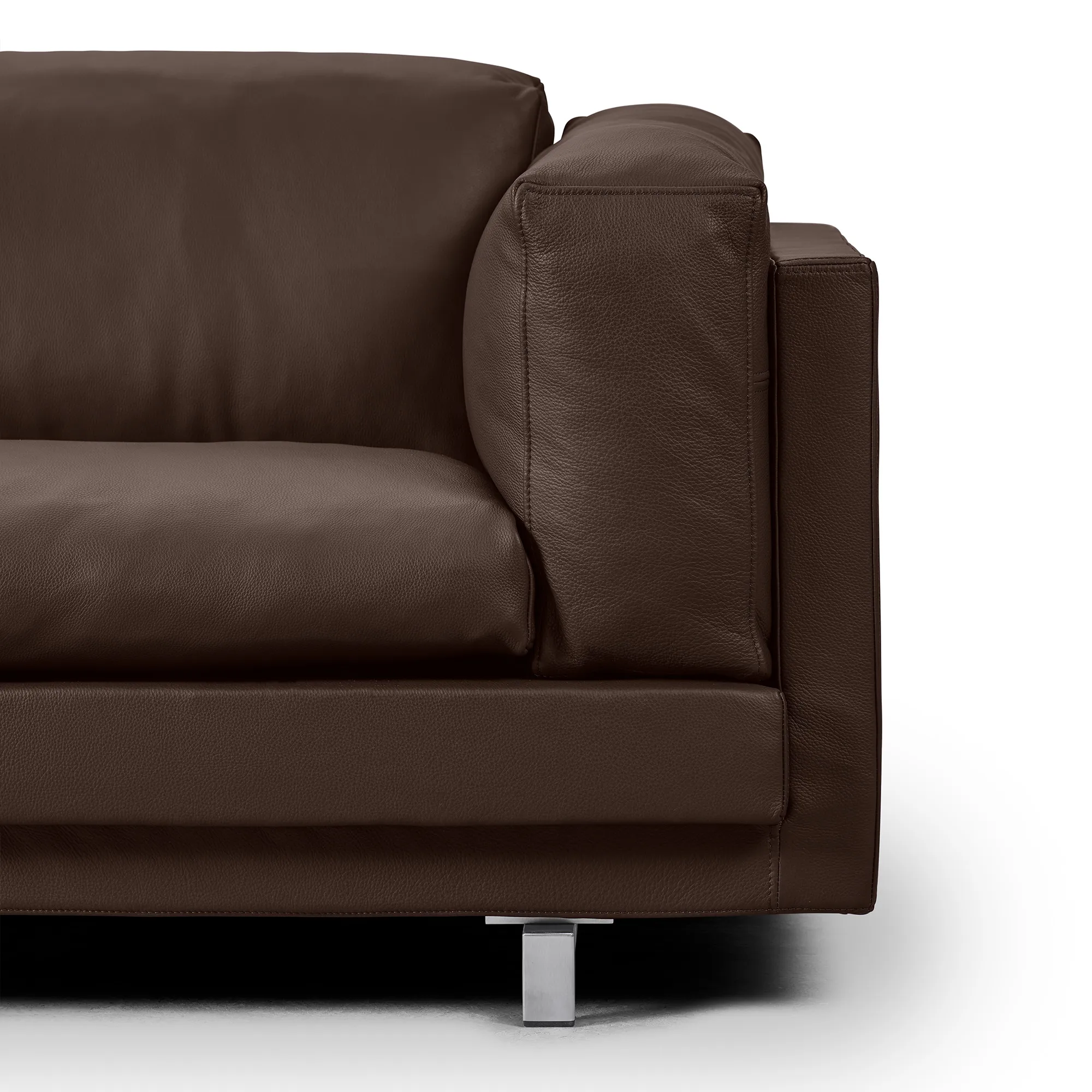 Tub 3-Seater Sofa Leather - 8