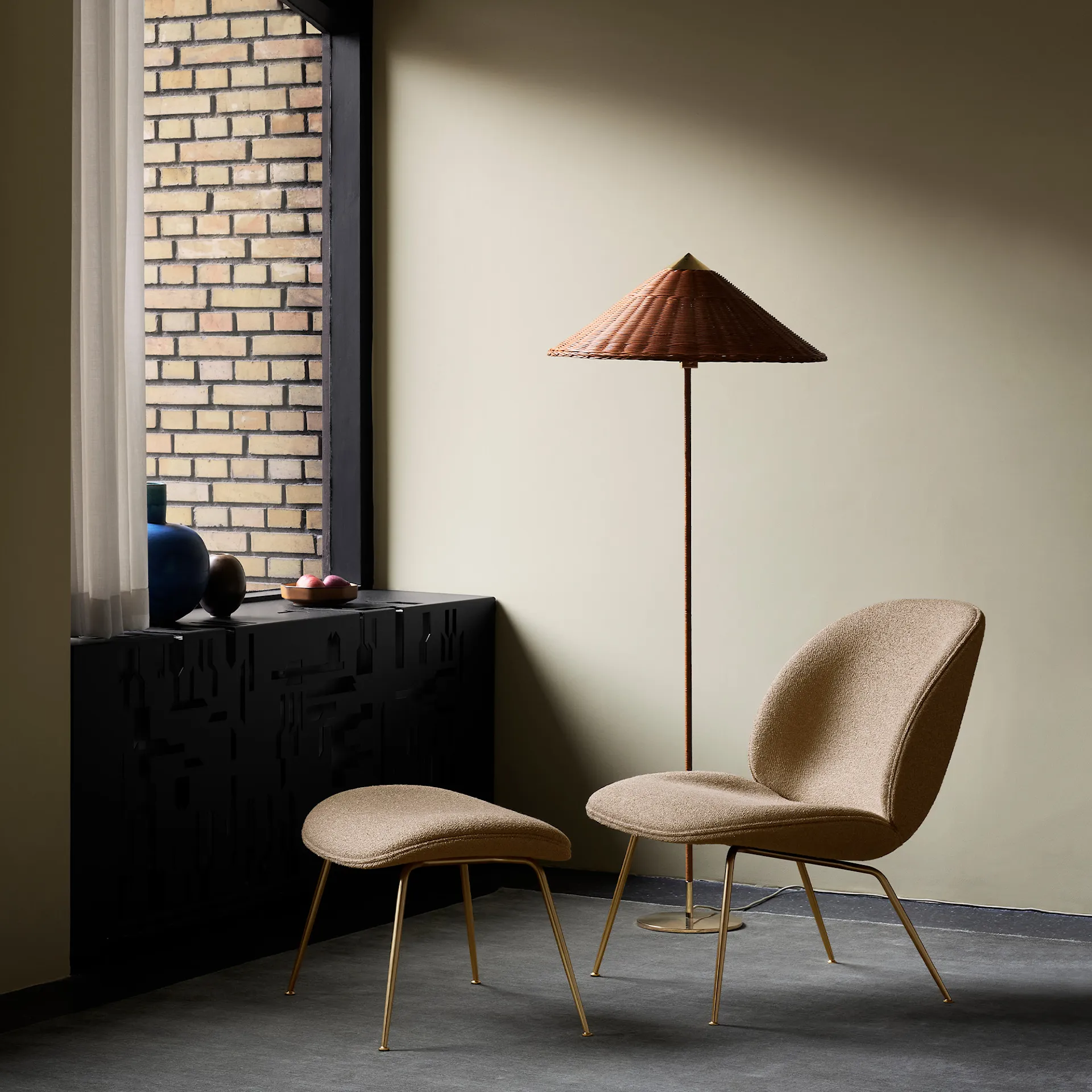 9602 Floor Lamp - Gubi - Paavo Tynell - NO GA