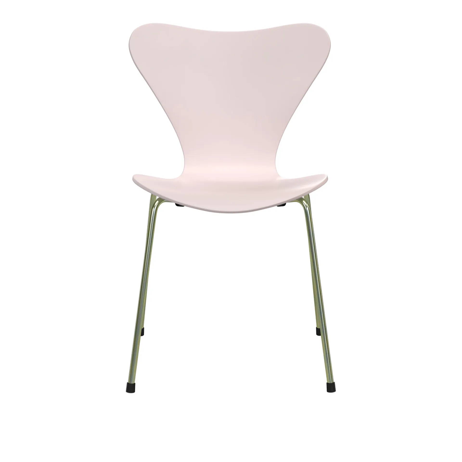 Sjuan 3107 chair steel frame rainbow 7:14 AM - Fritz Hansen - Arne Jacobsen - NO GA