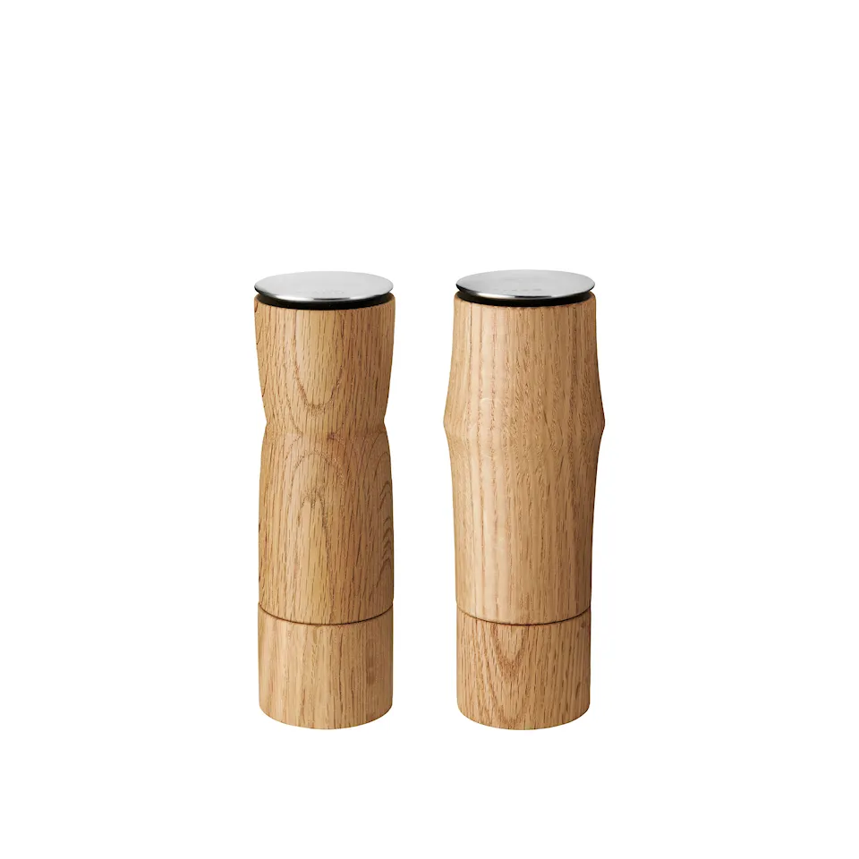 Storm Salt and Pepper Mill Set 2 pcs Oak