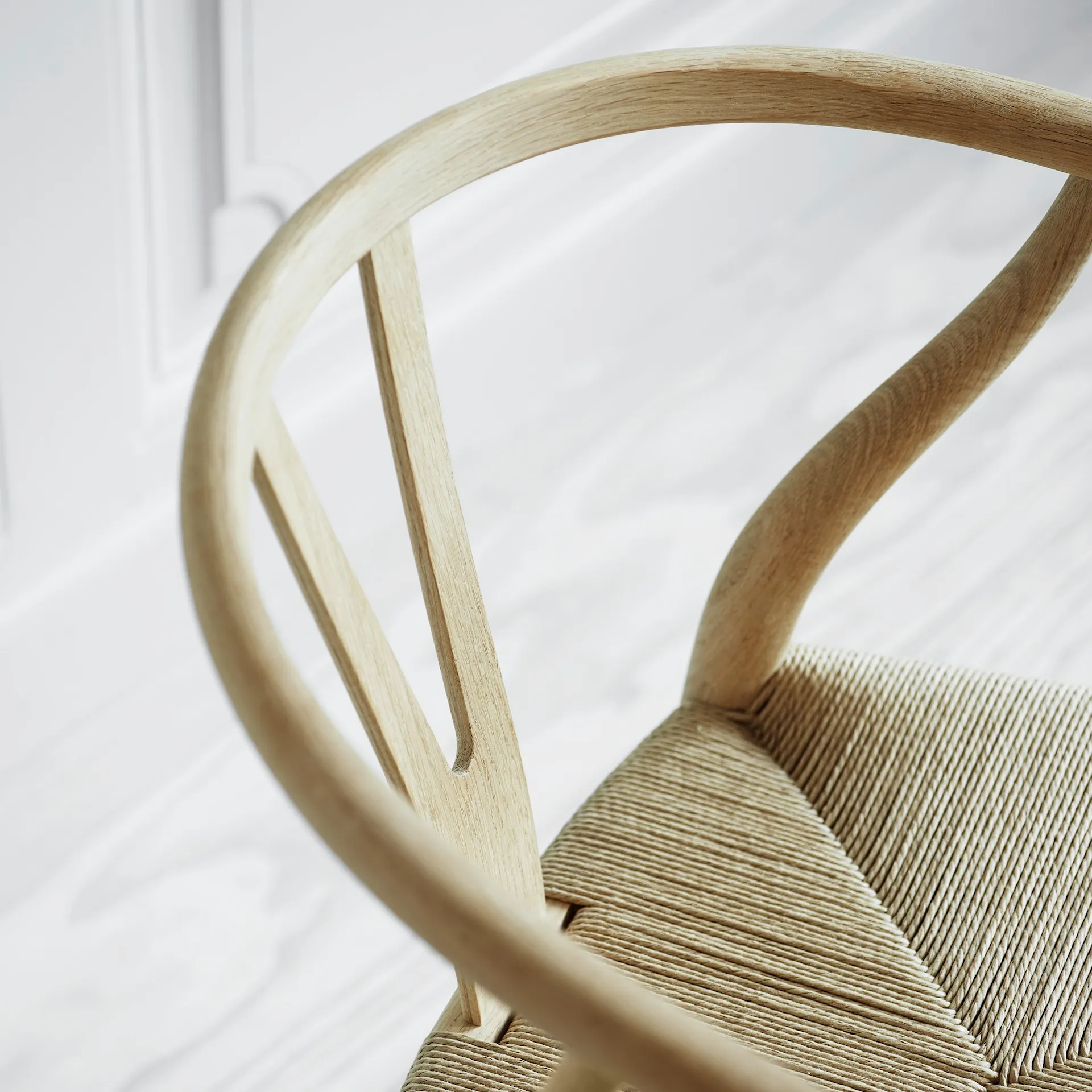 CH24 Wishbone Chair - Oak/Natural Cord - Carl Hansen - Hans J. Wegner - NO GA