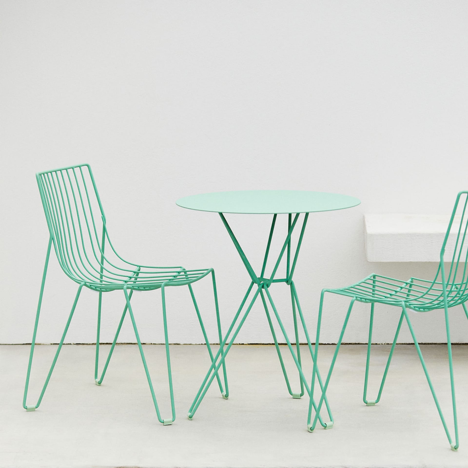 Tio Chair - Blue Green - Massproductions - NO GA