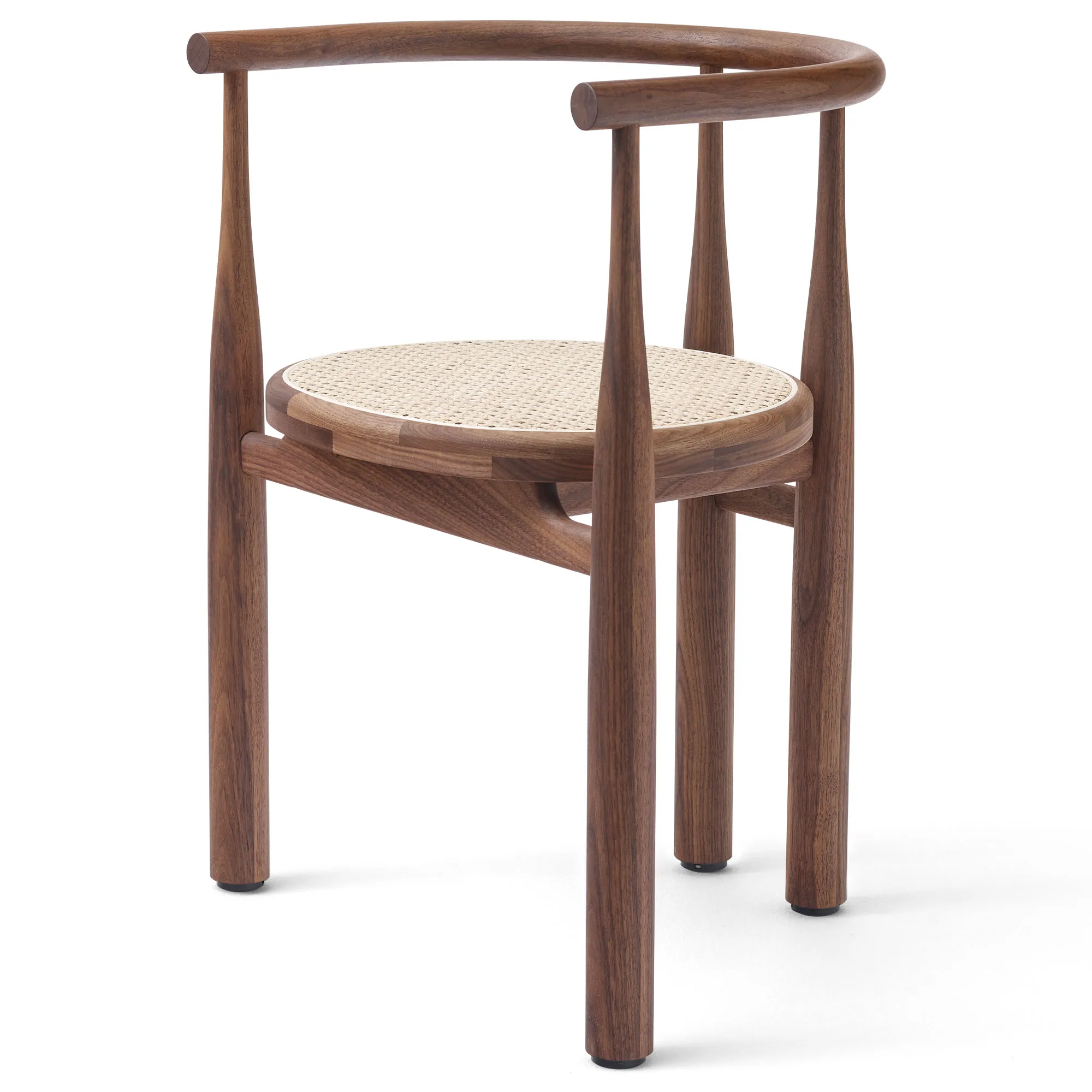 Bukowski-stol med rattan - 2