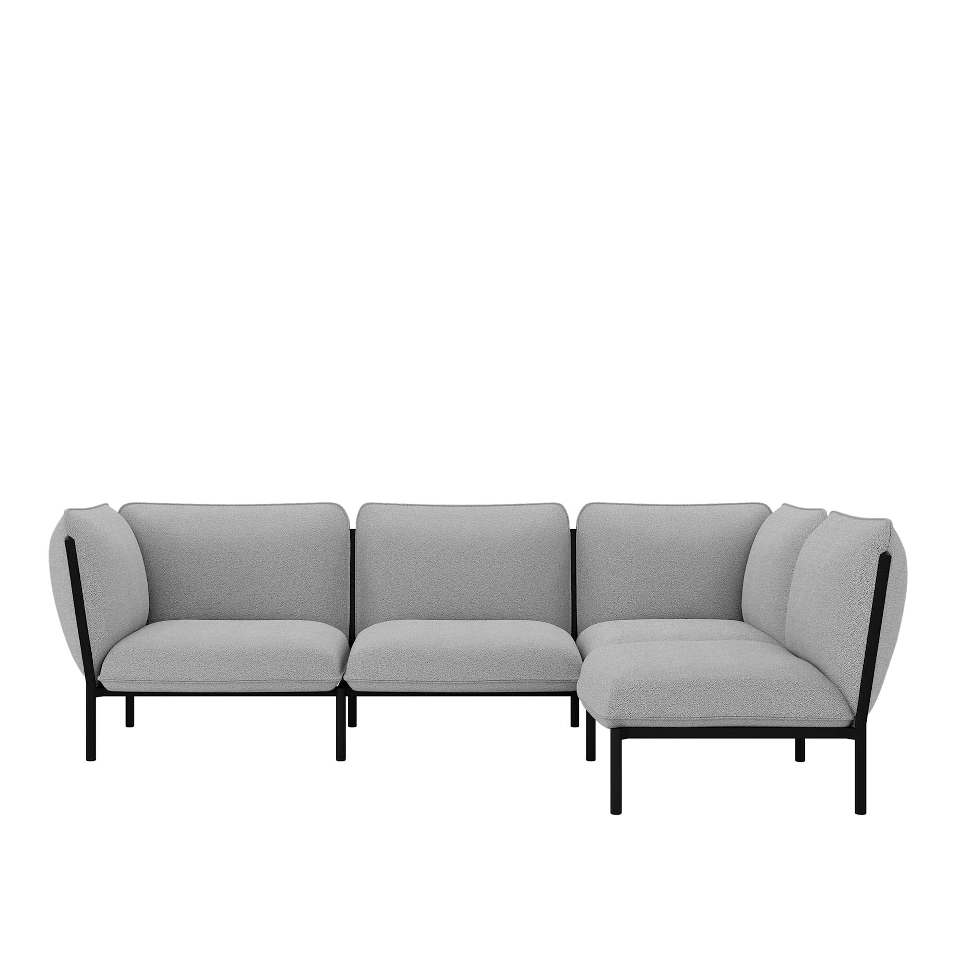 Kumo Corner Sofa Right with Armrest - Hem - NO GA