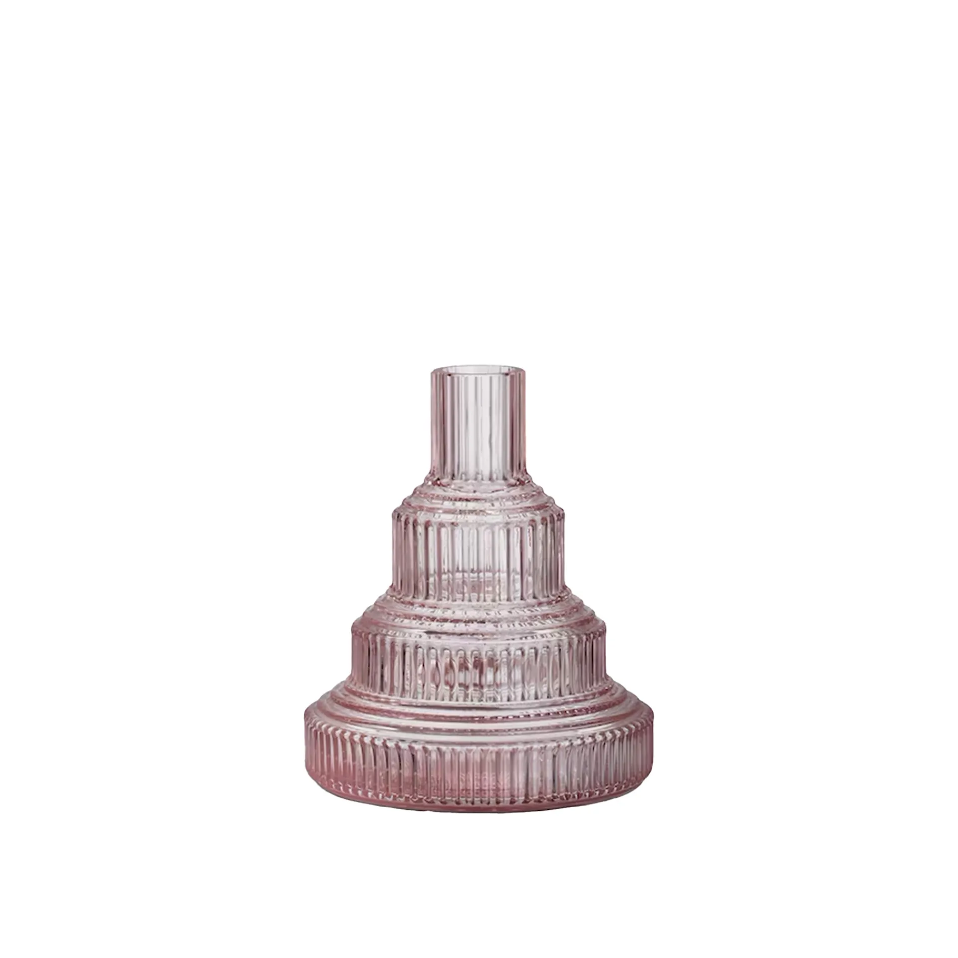 Pavilion Vase 134 mm - Light Pink - Kosta Boda - NO GA