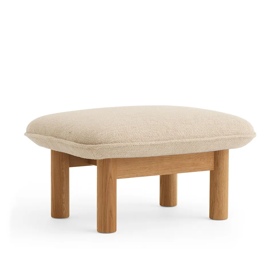 Brasilia Ottoman Natural Oak
